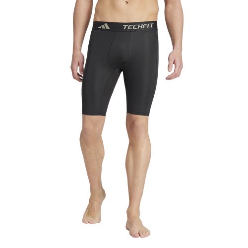 adidas Mens adidas Techfit Control Short-Tight Training Leggings - Mens Product Image