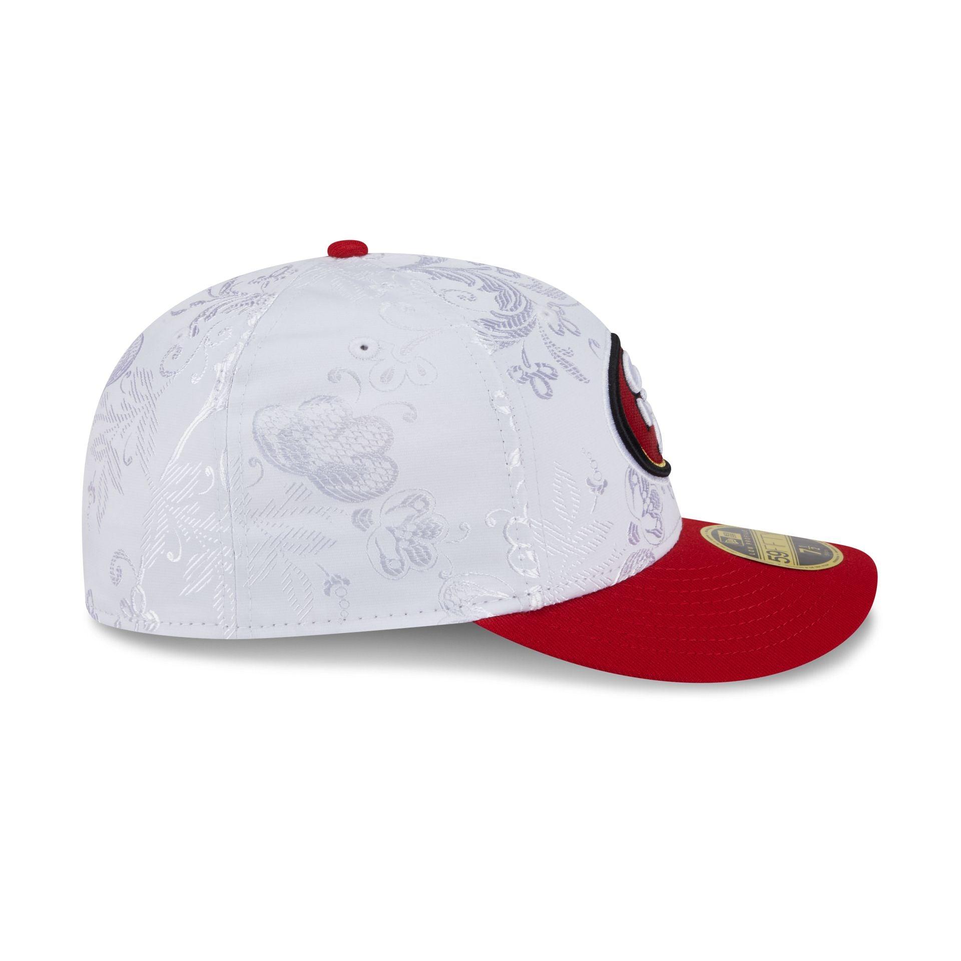 San Francisco 49ers Floral Shine Low Profile 59FIFTY Fitted Hat Male Product Image