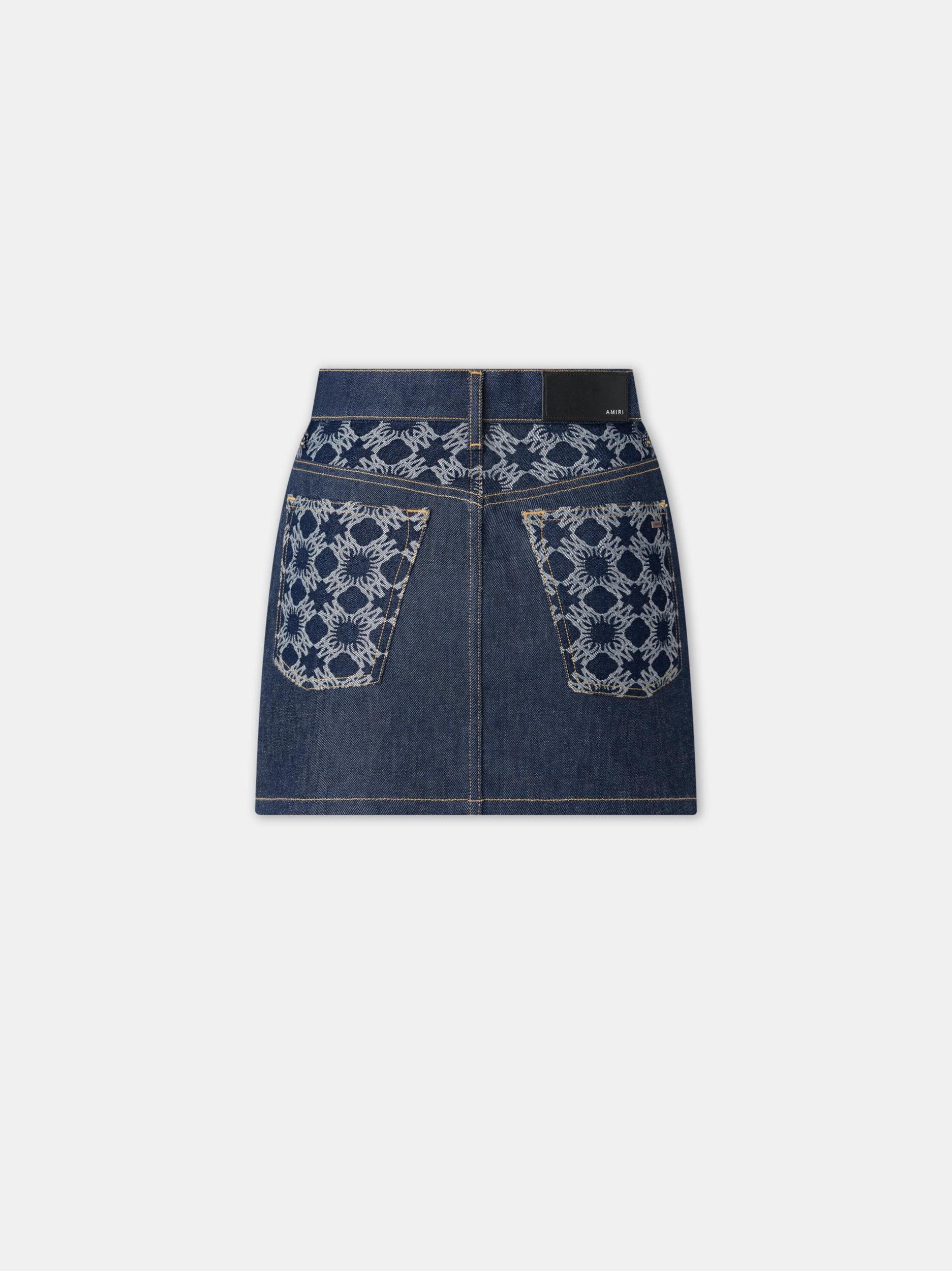 WOMEN - WOMEN'S MA QUAD MINI SKIRT - Raw Indigo Female Product Image