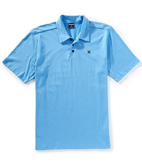 Hurley Icon Slub Jersey Short Sleeve Polo Shirt Product Image
