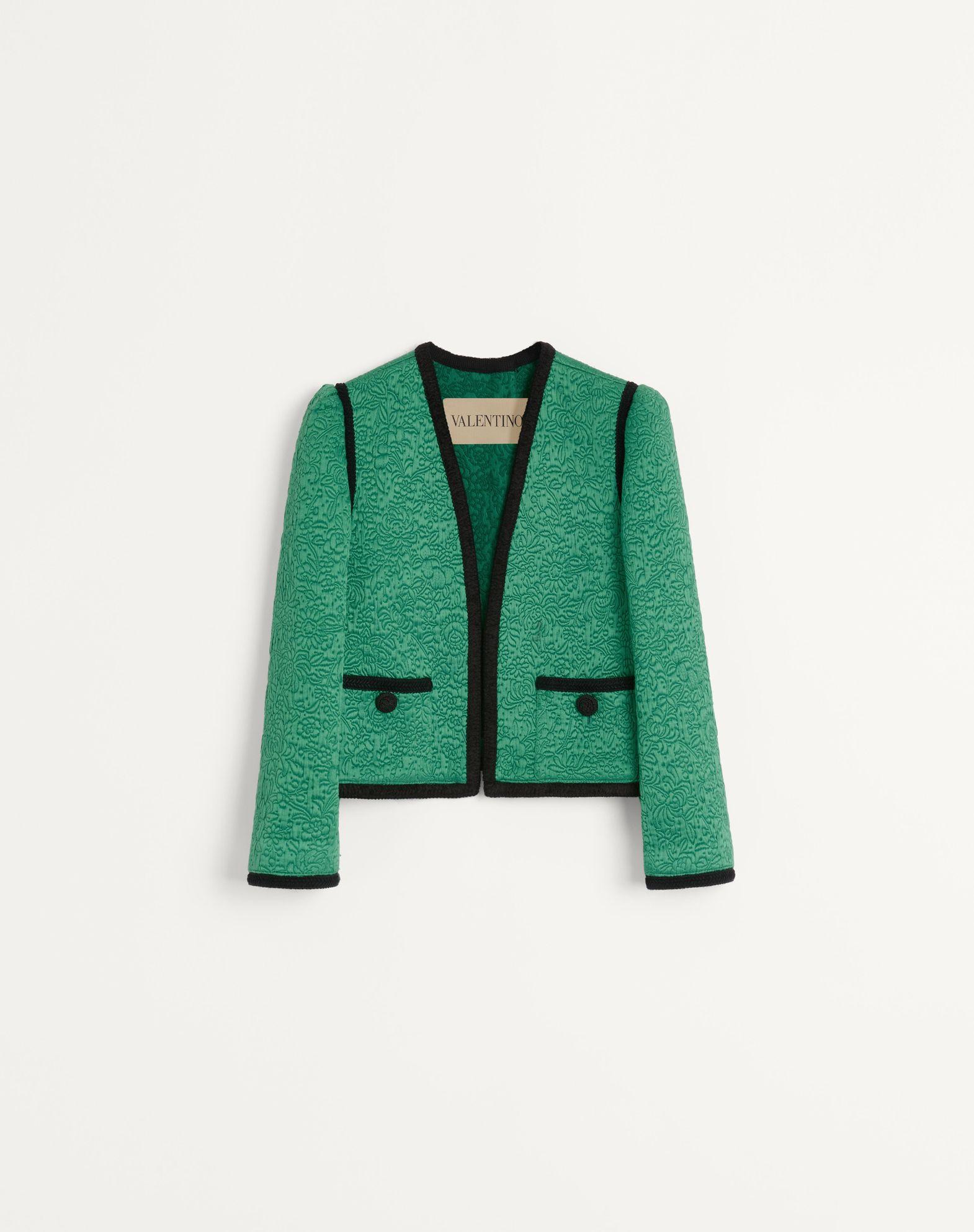 Apres L'Hiver Floral Matelassé Jacket Product Image