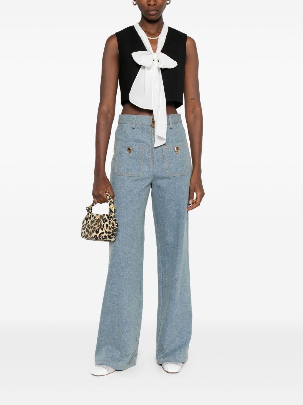 V-neck blouse Product Image