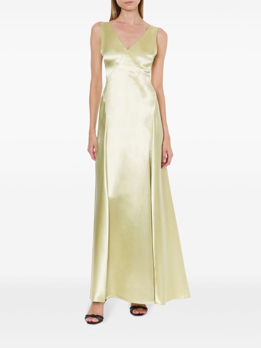 satin maxi dress Product Image