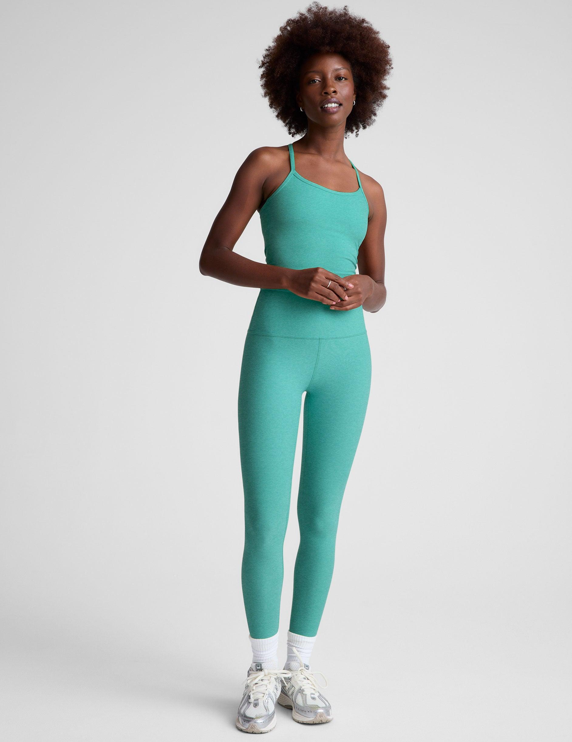 Spacedye Slim Racerback Cropped Tank Product Image