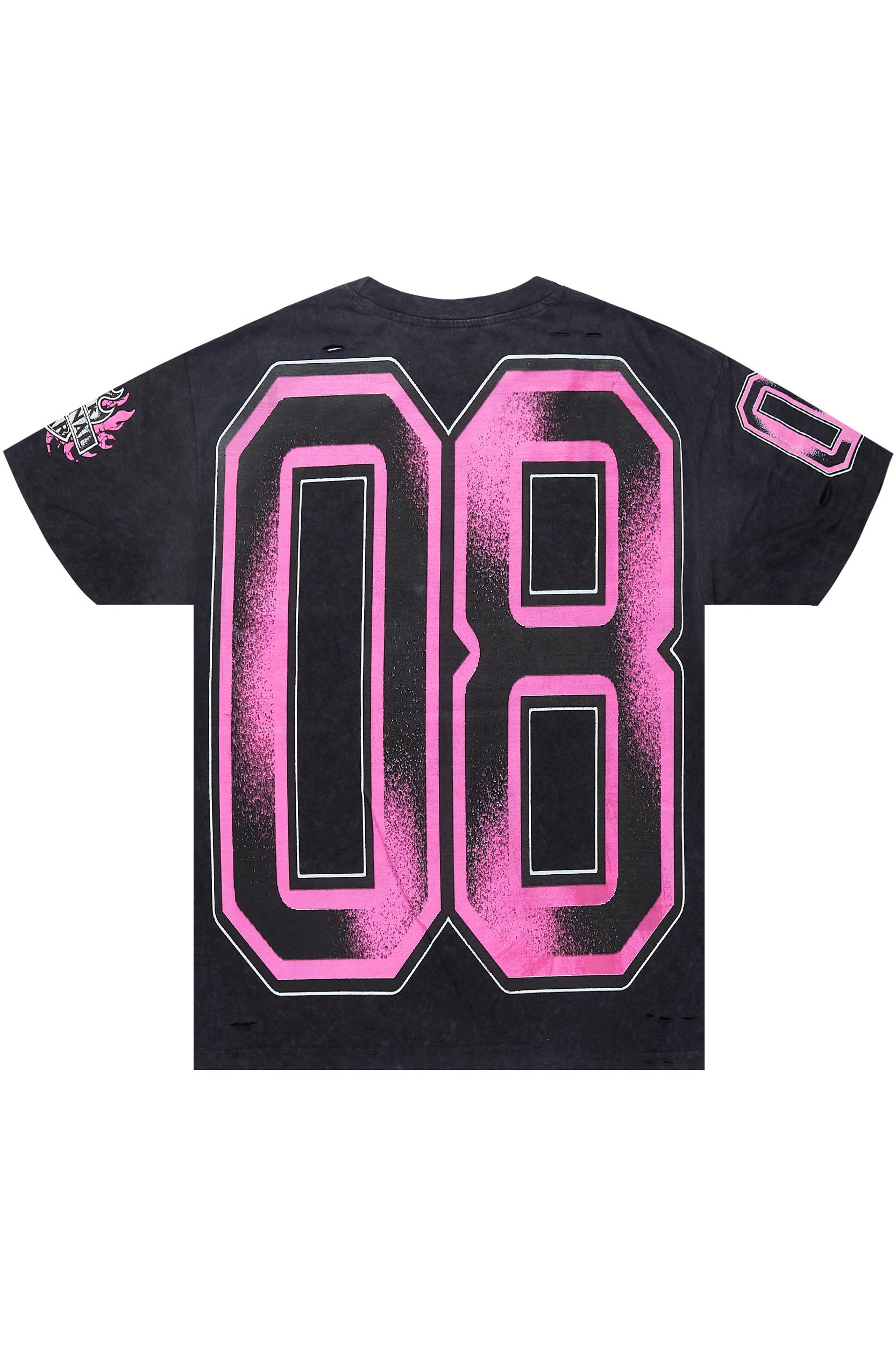 TaNeshia Black Oversized T-Shirt Female Product Image