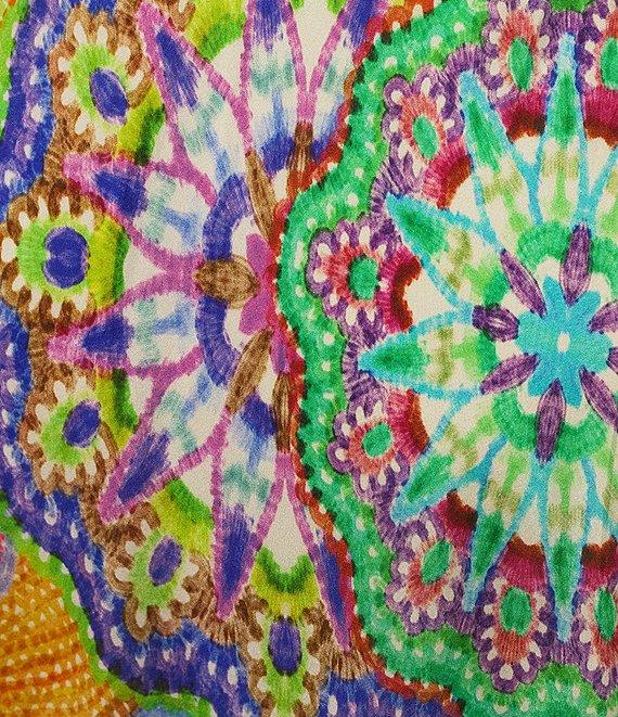 JOHNNY WAS Coordinating Kiki Silk Napperon Print A-Line Pull-On Coordinating Skirt Product Image