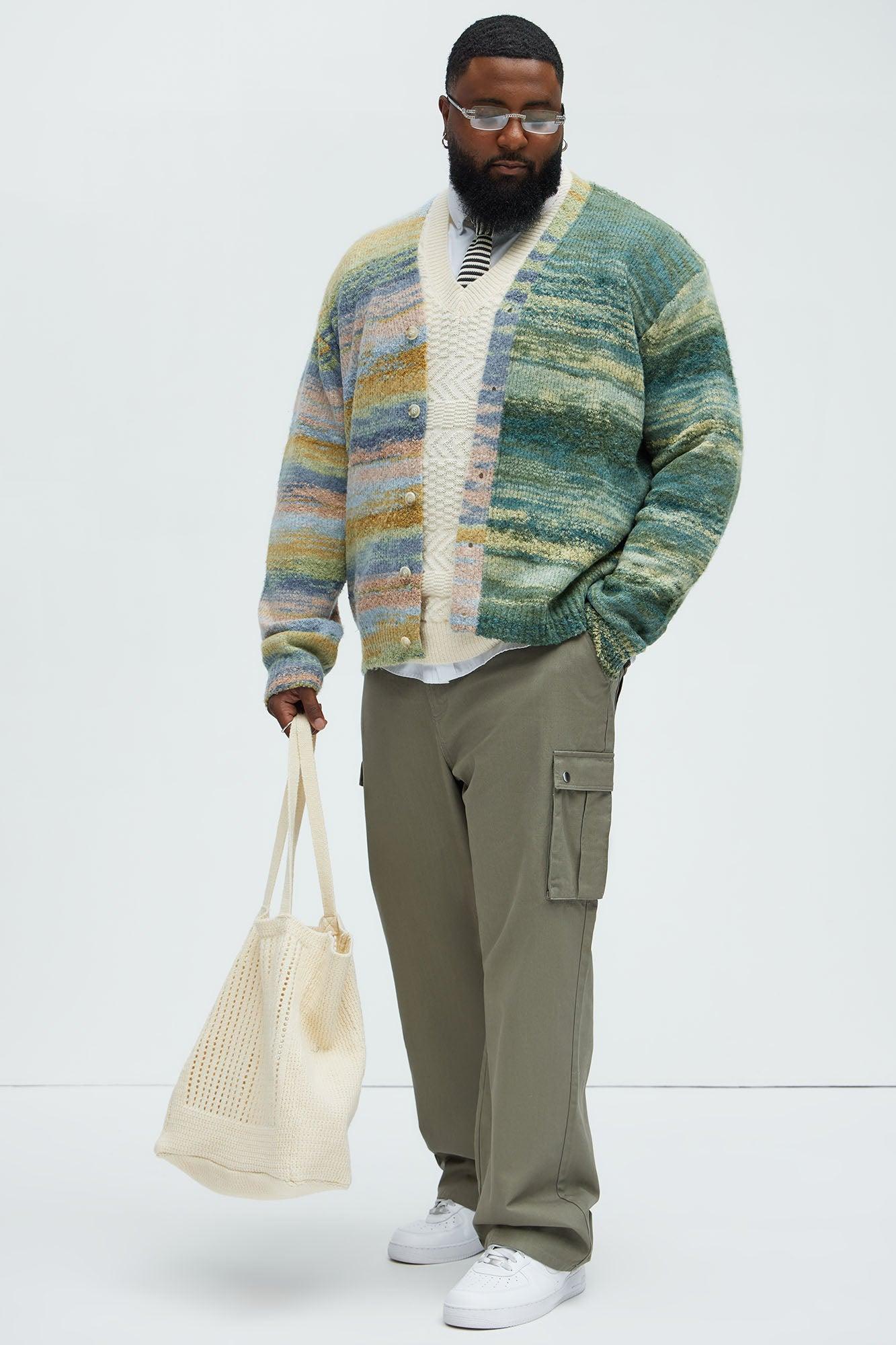 Berry Straight Cargo Pants - Olive Product Image