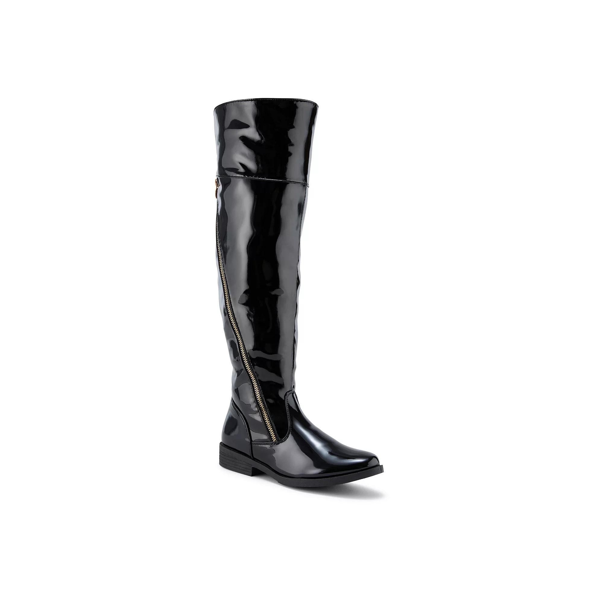 Henry Ferrera Marsala Belt Womens Chelsea Rain Boots Product Image