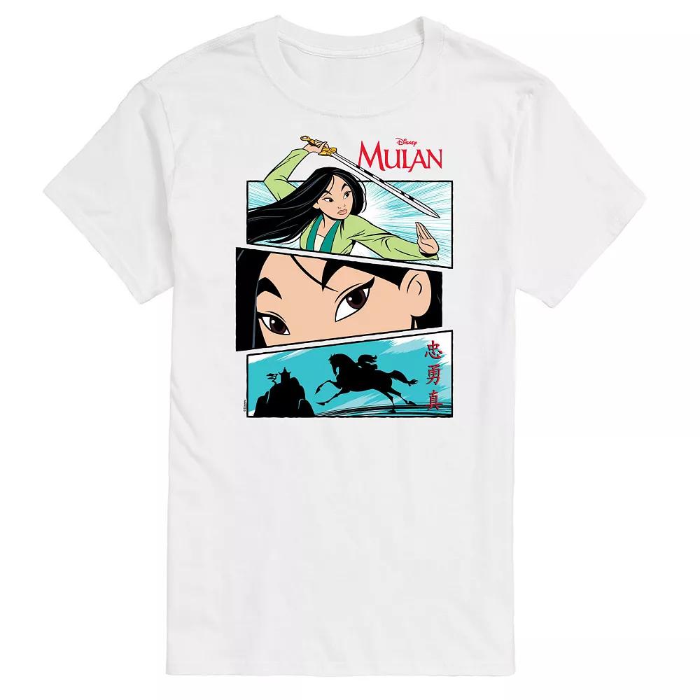 Disney's Mulan Men's Comic Tee,  Product Image