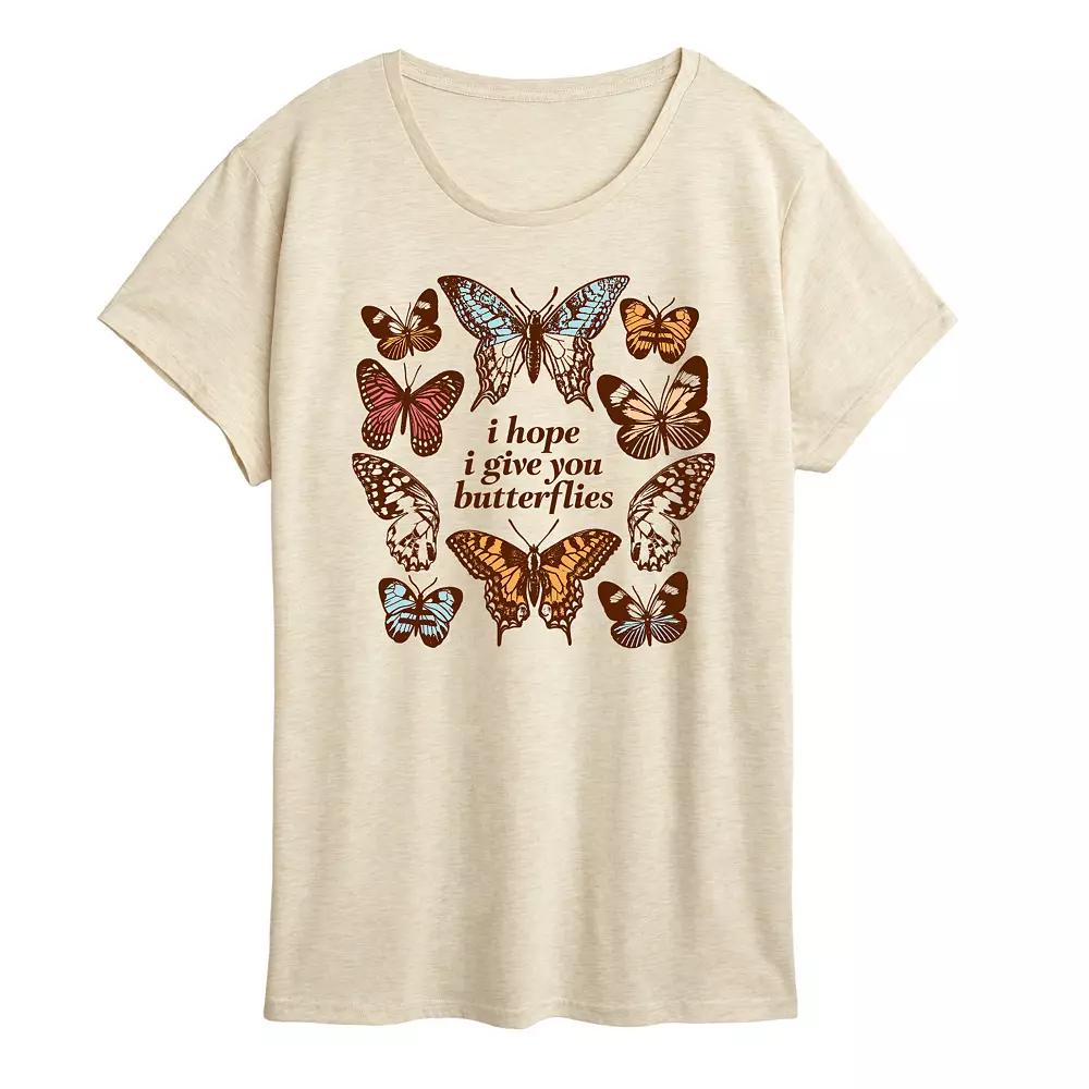 Women's Give You Butterflies Graphic Tee,  Product Image