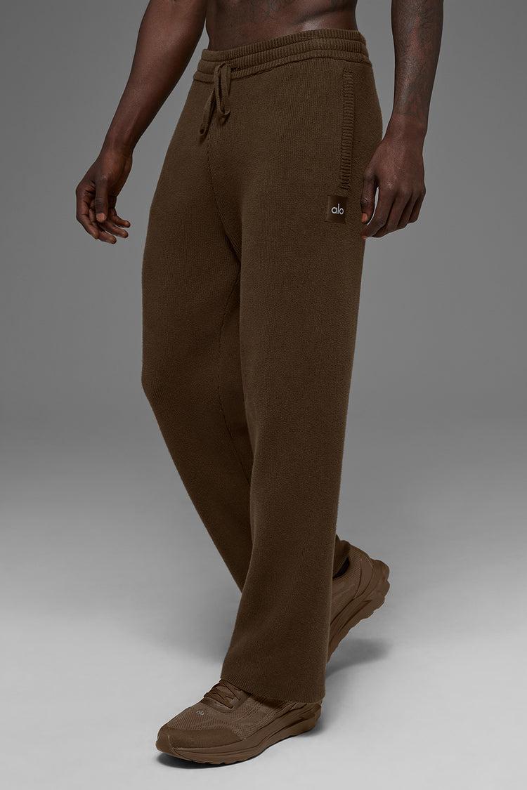Scholar Straight Leg Sweatpant - Espresso Product Image