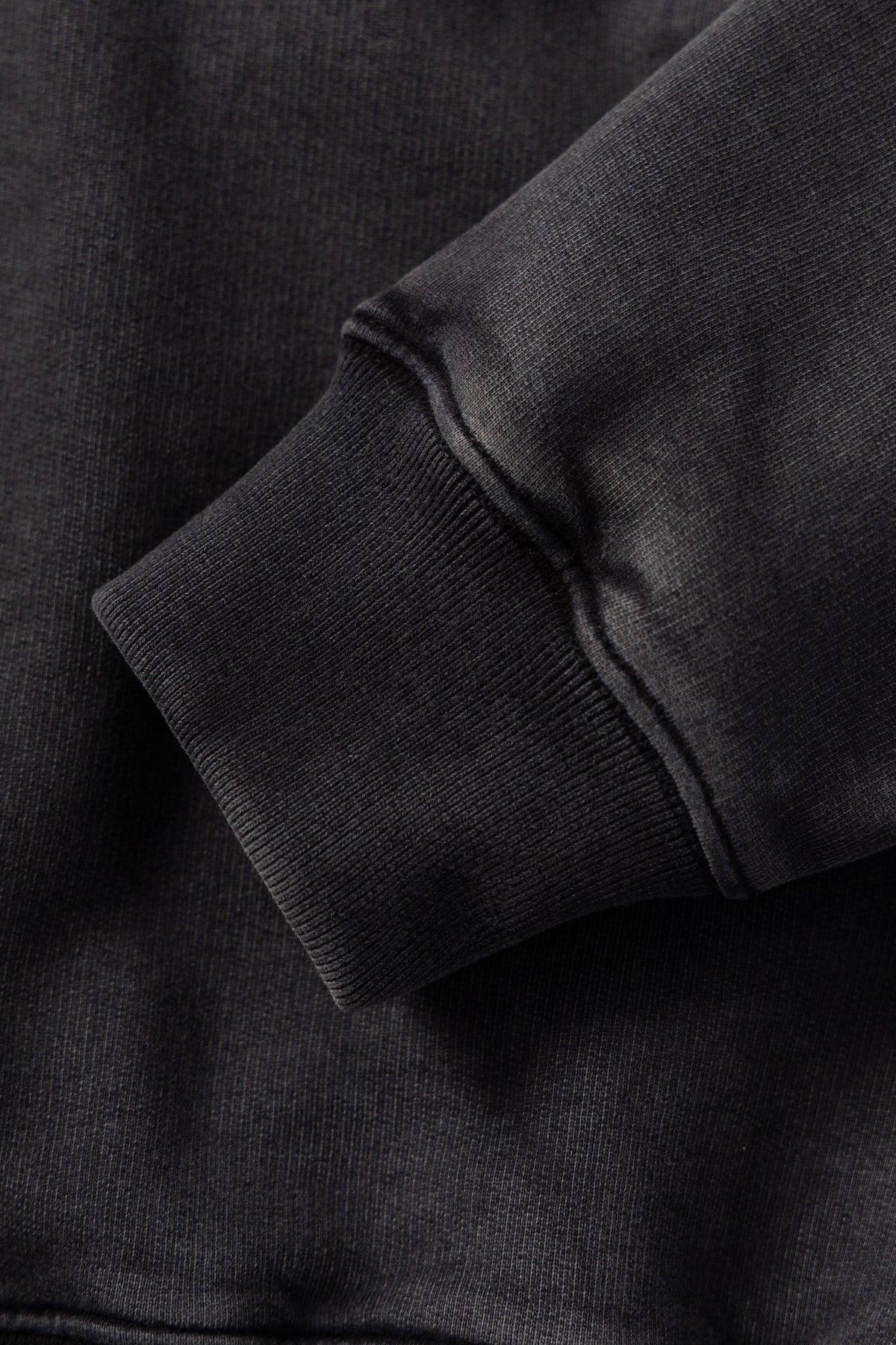 Blacksmith - Two Button Washed Rugby - Black Product Image