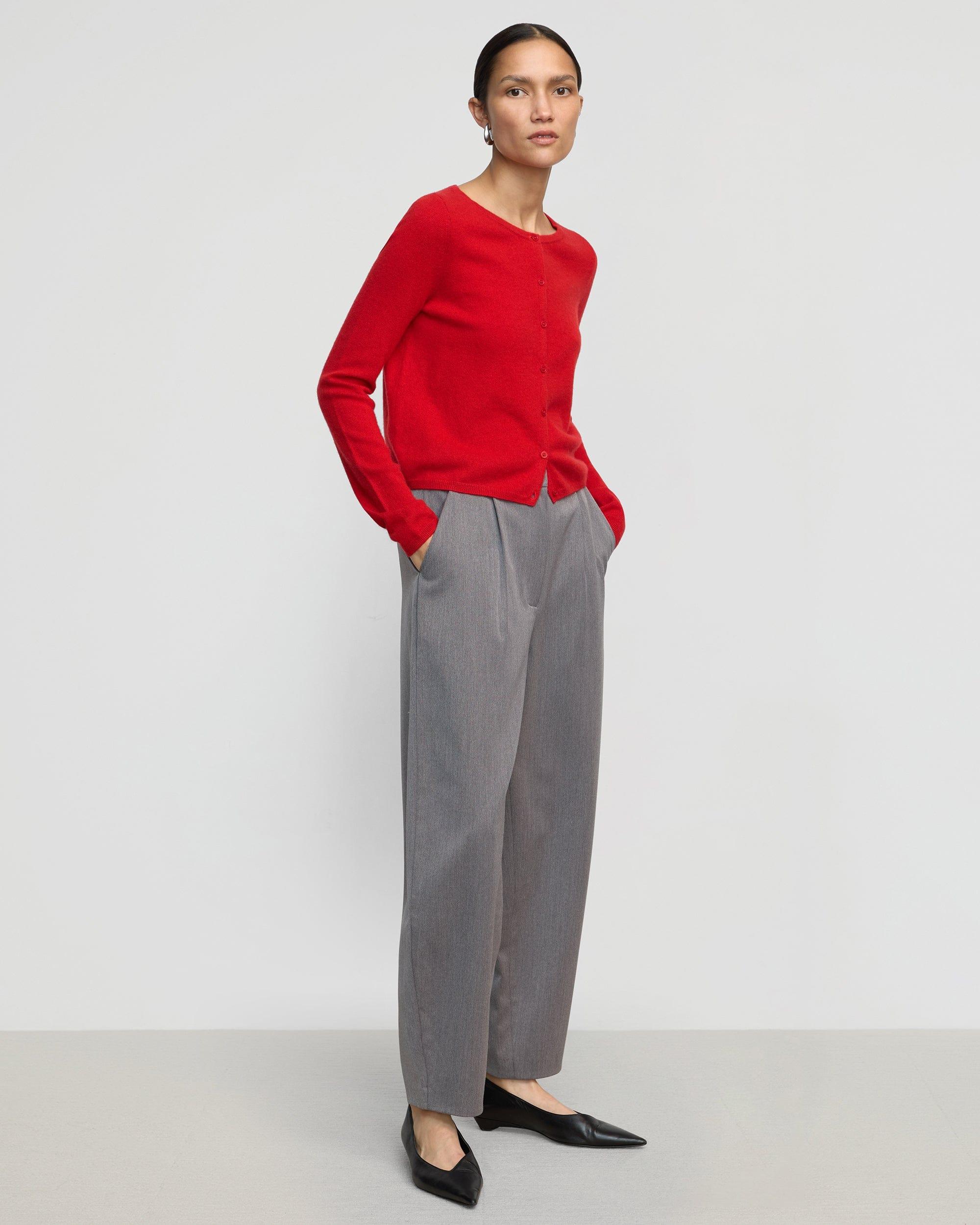 Emme Cashmere Button Cardigan Product Image