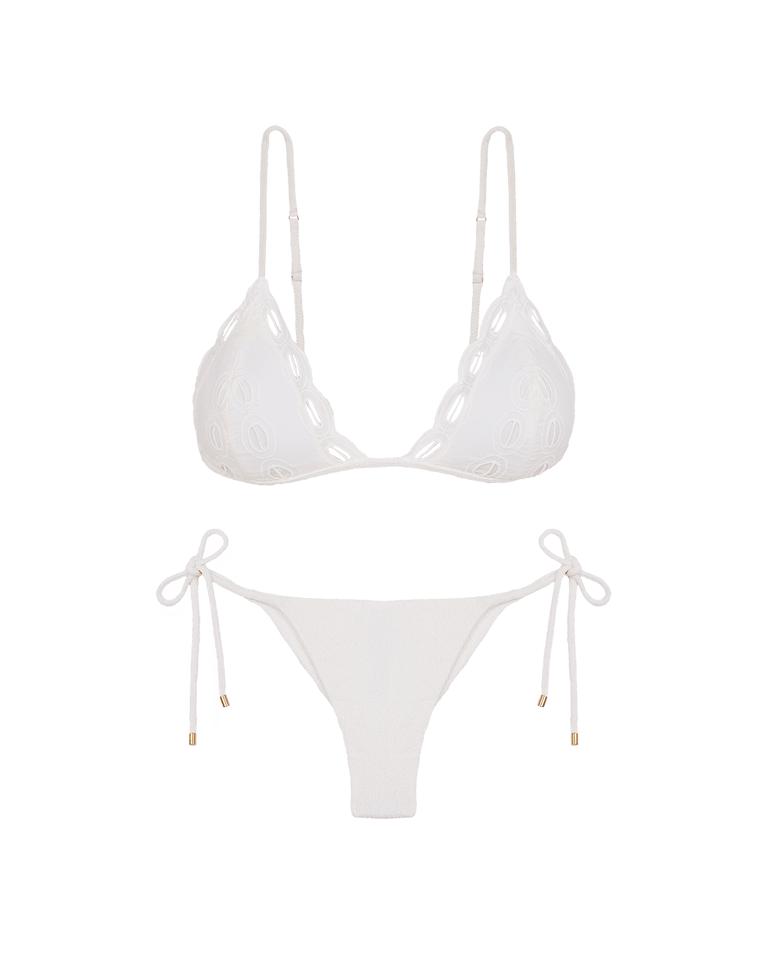 Firenze Tie Side Bottom - Off White Product Image