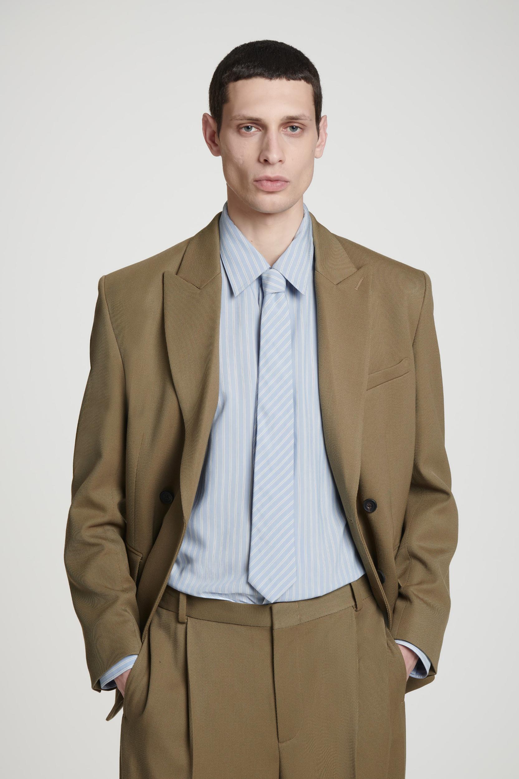 RELAXED STRIPED SHIRT Product Image