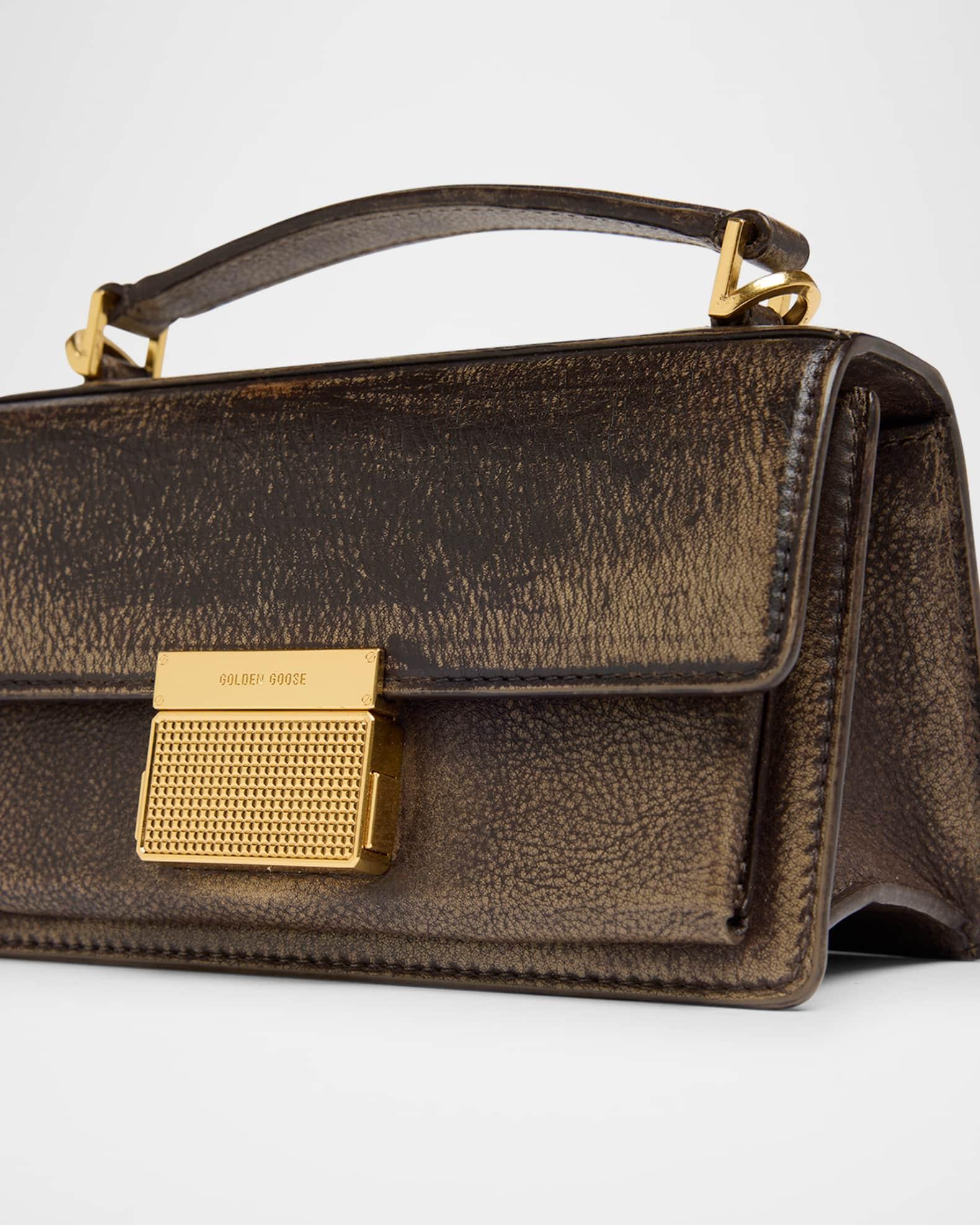 Venezia Small Treated Leather Crossbody Bag Product Image