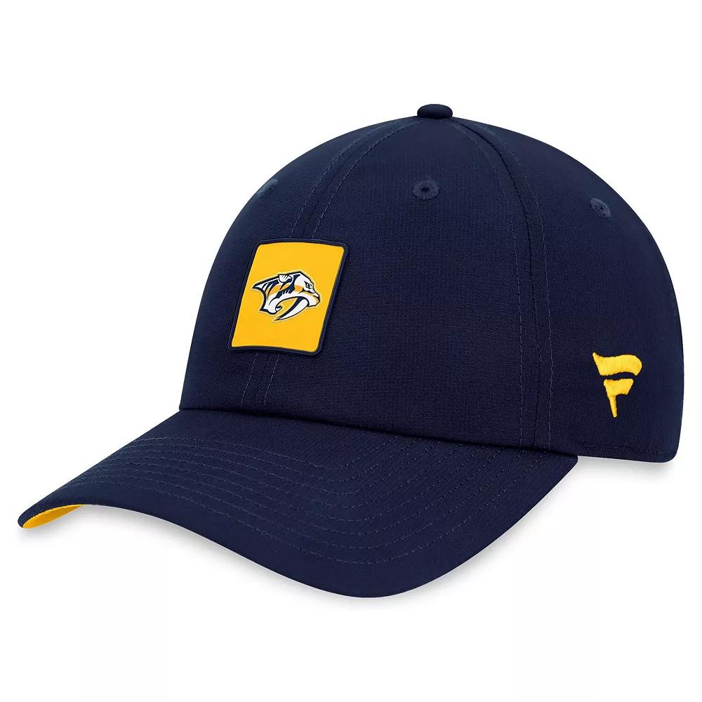 Men's Fanatics Branded Navy Nashville Predators Authentic Pro Rink Adjustable Hat, Pdt Blue Product Image