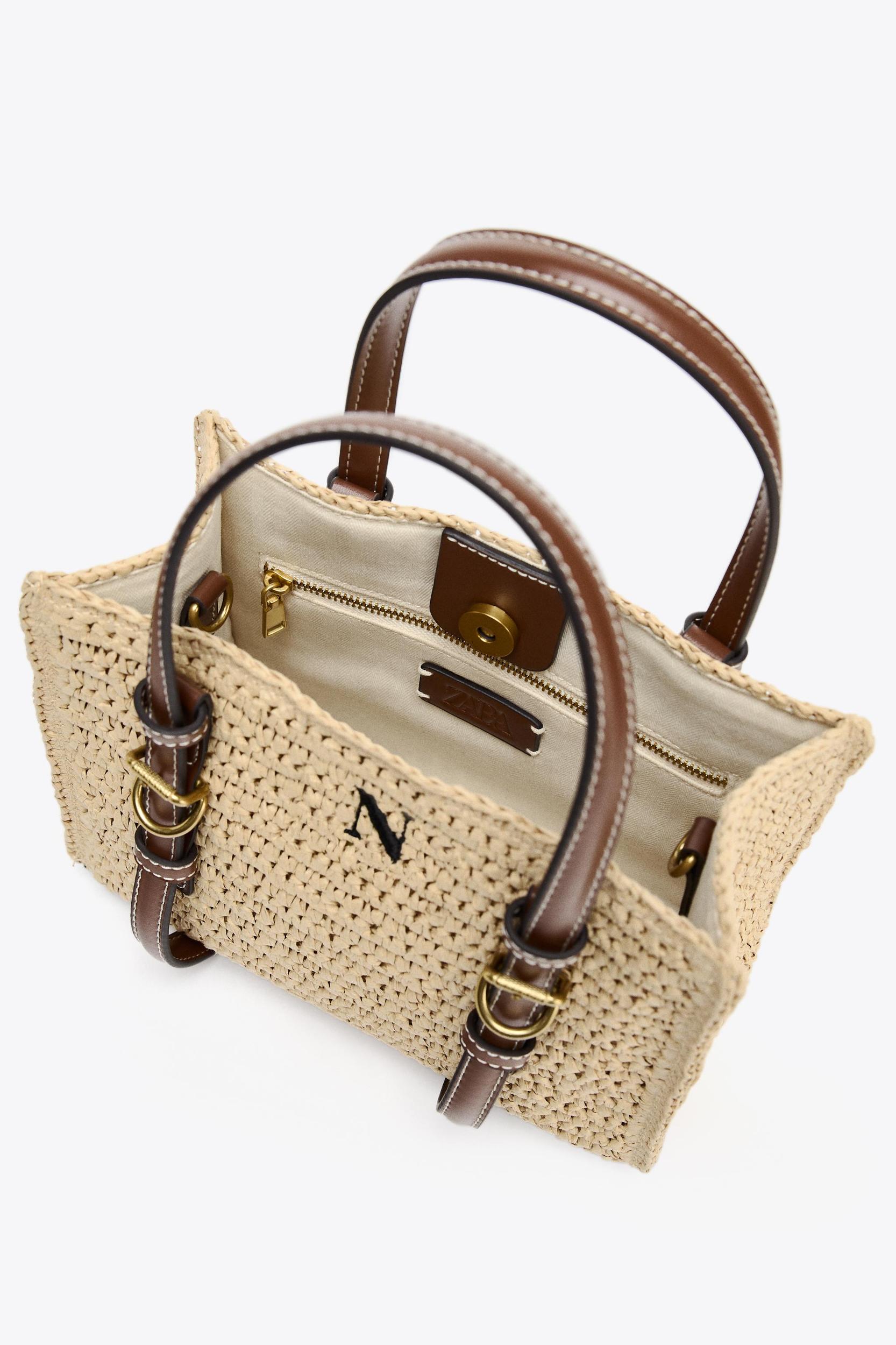 WOVEN MINI TOTE BAG Product Image
