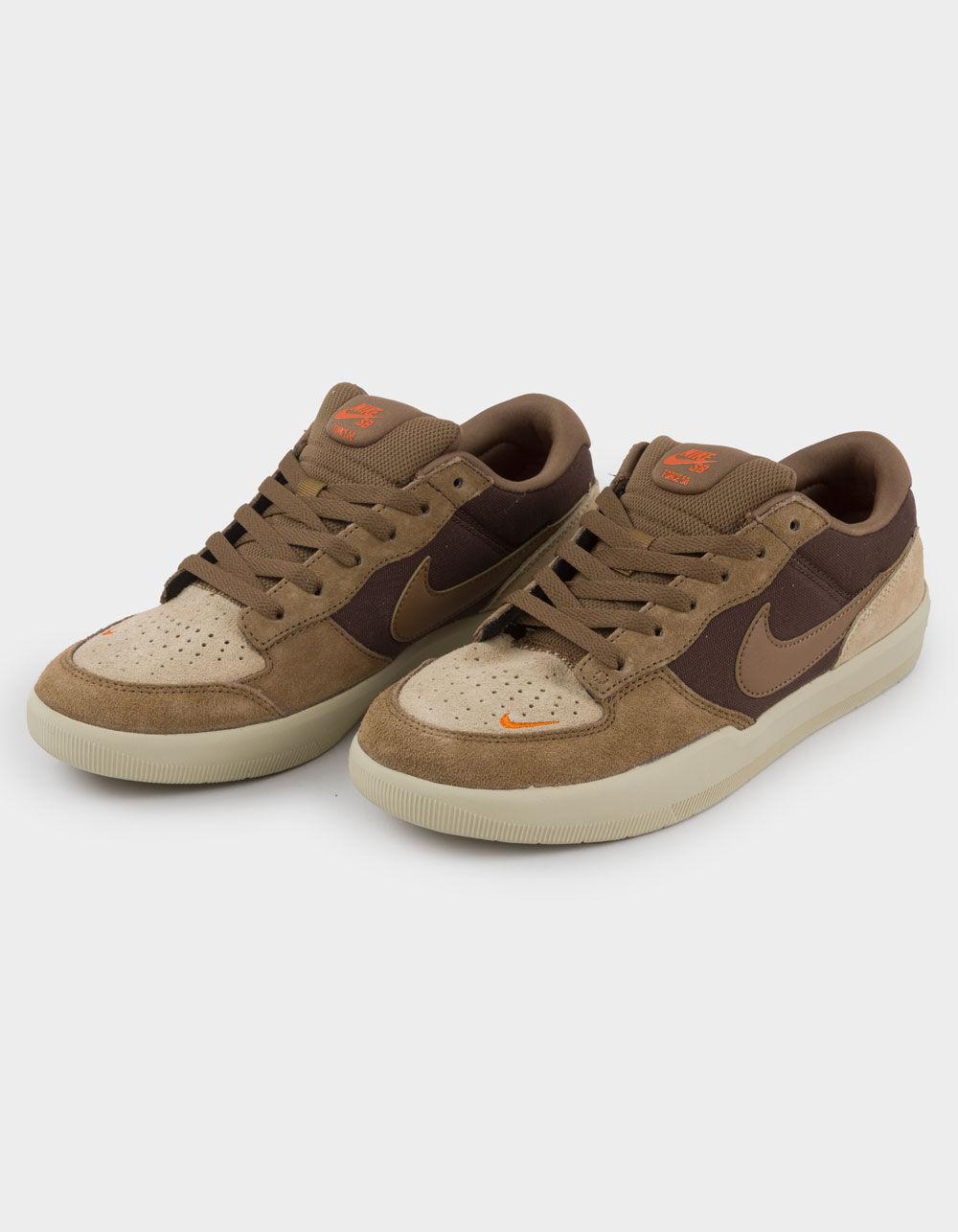NIKE SB Force 58 Mens Shoes - BROWN COMBO Product Image