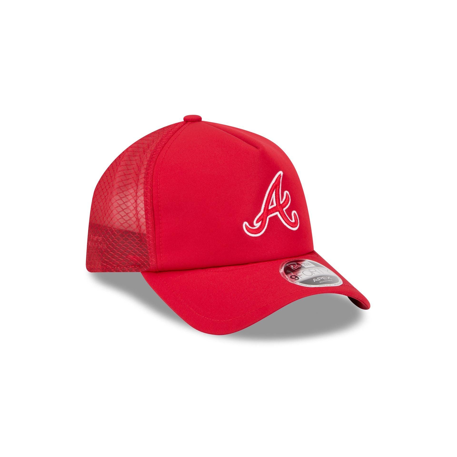 Atlanta Braves 2026 Batting Practice Colorway 9FORTY APEX Trucker Hat Male Product Image