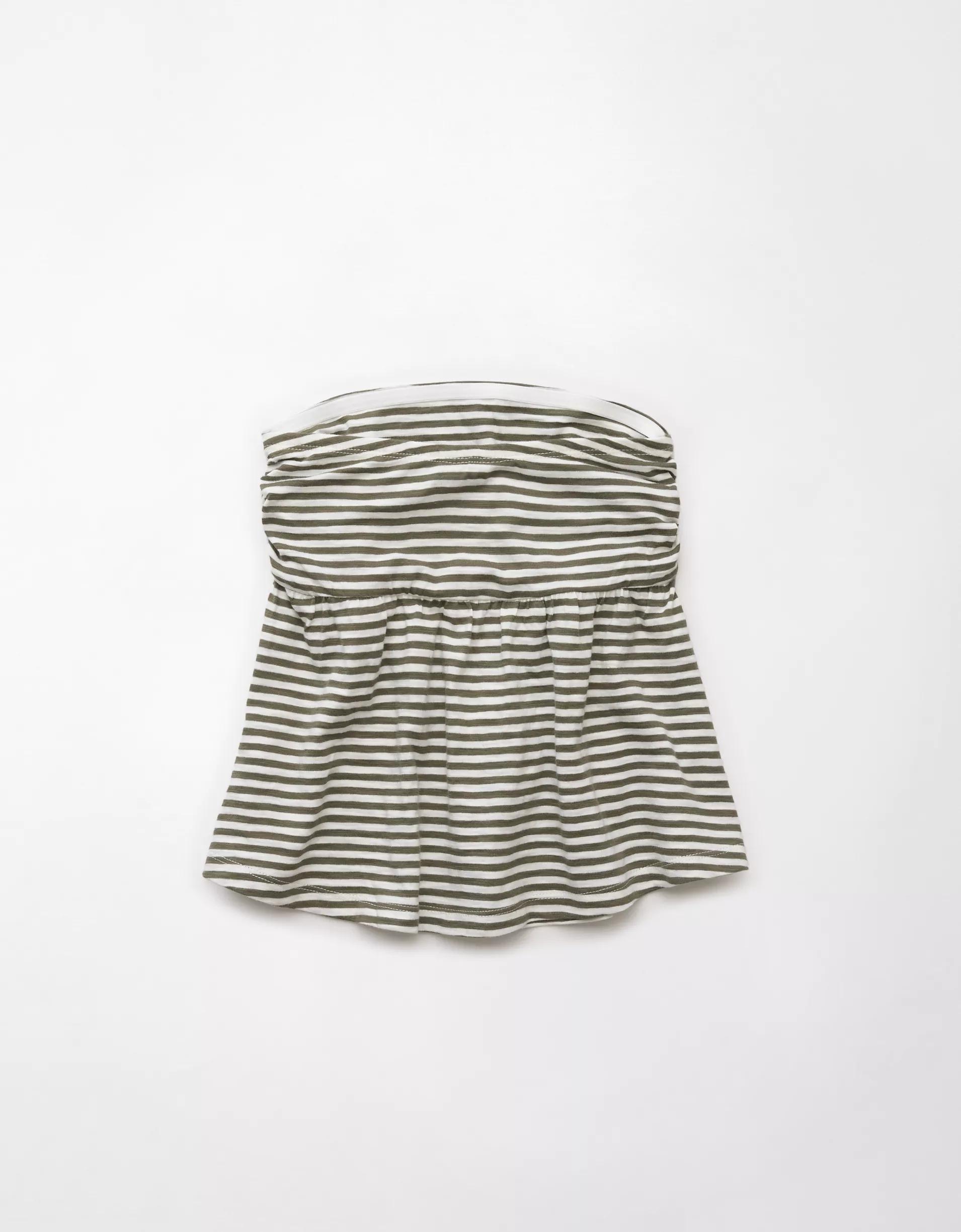 AE Sunchaser Knit Babydoll Tube Top Product Image