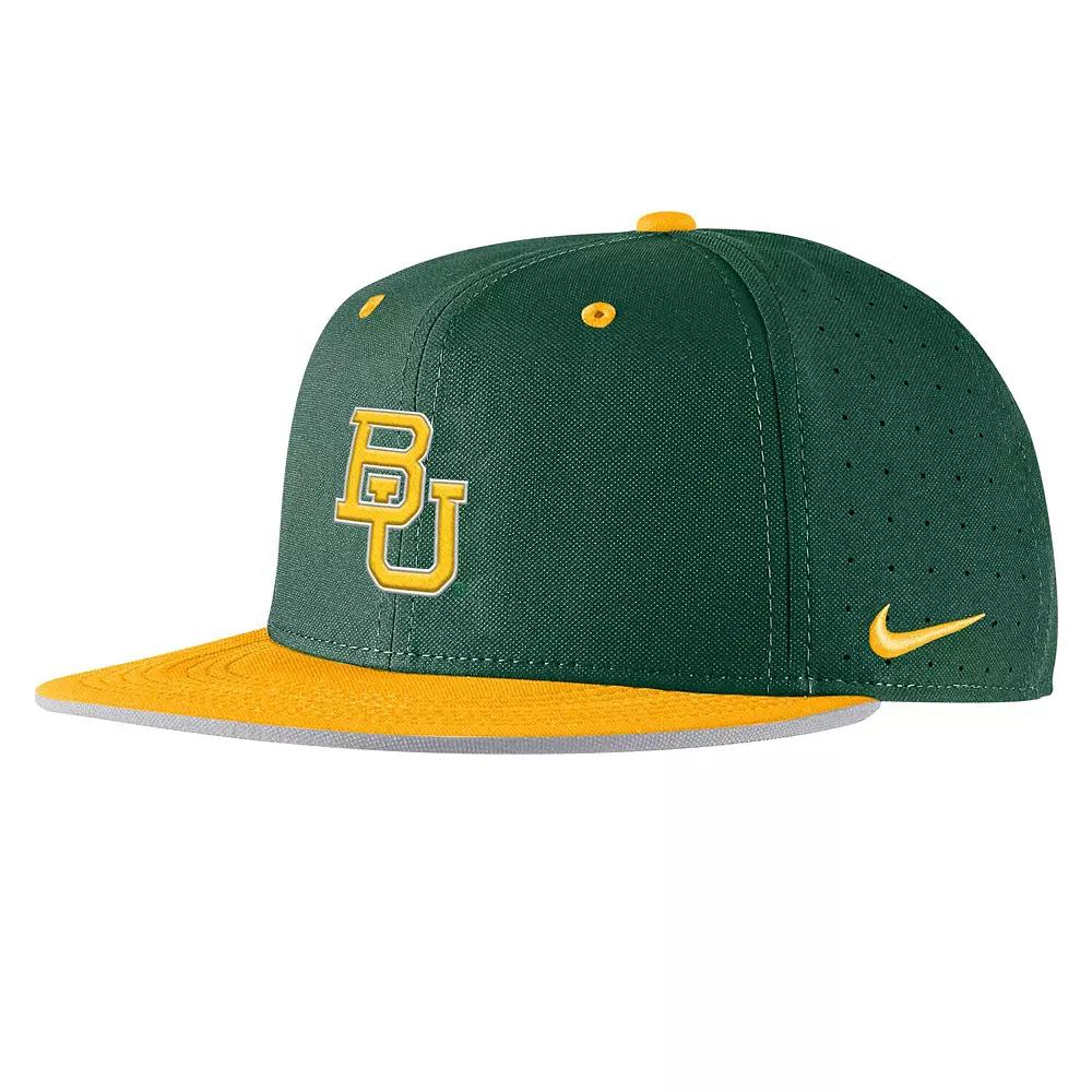 Men's Nike Green Baylor Bears On-Field True Performance Baseball Fitted Hat, Size: 7 5/8, Bay Green Product Image