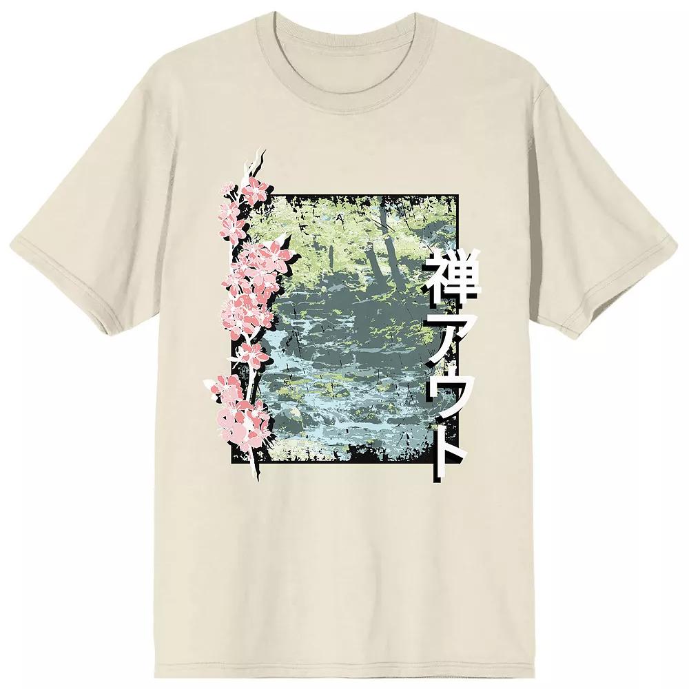 Men's Natural World Cherry Blossom Tee,  Product Image