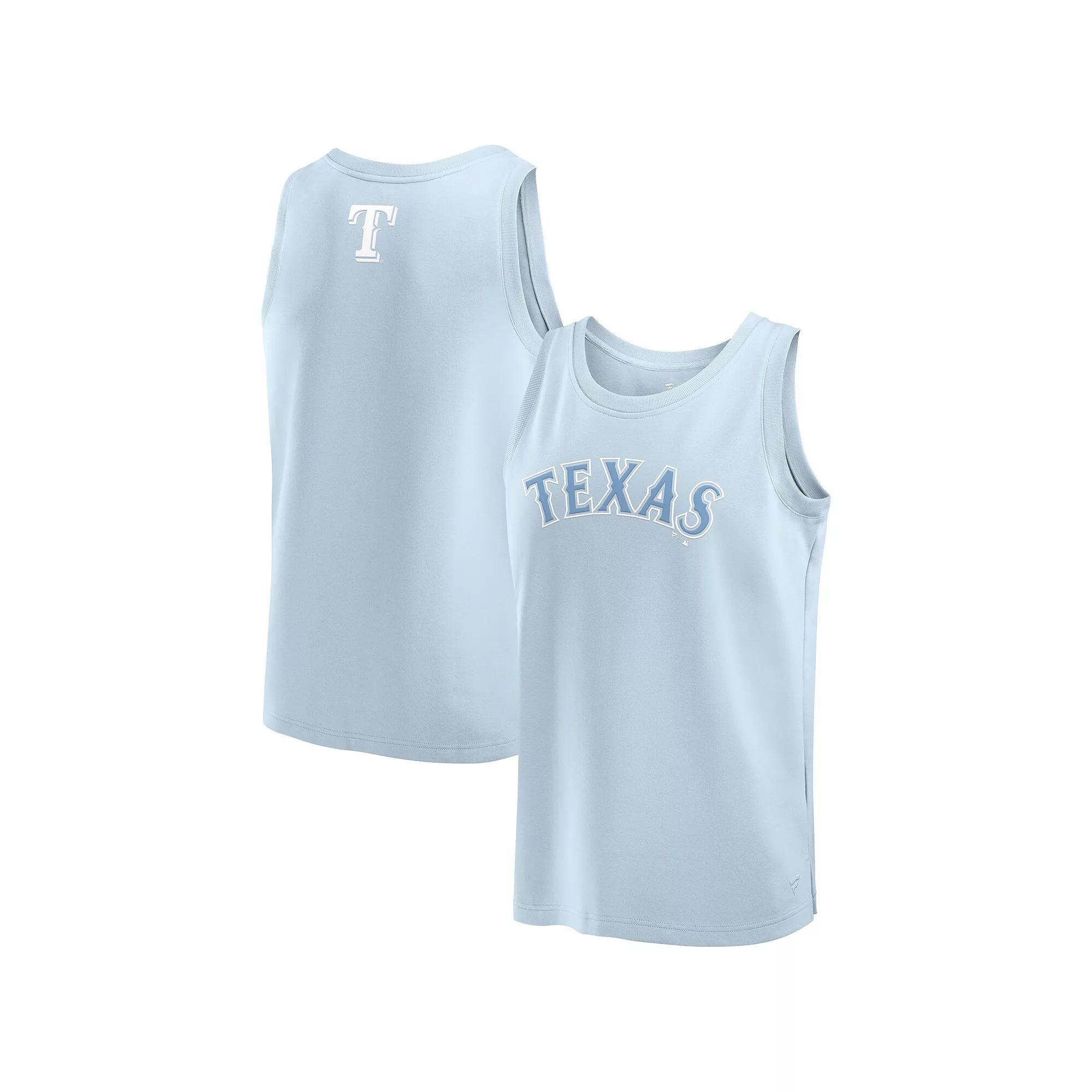 Men's Fanatics Light Blue Milwaukee Brewers Elements Tank Top,  Product Image