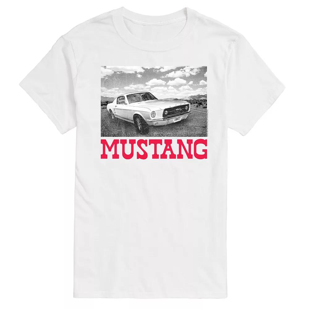 Big & Tall Ford Mustang 1967 Vintage Graphic Tee, Men's,  Product Image