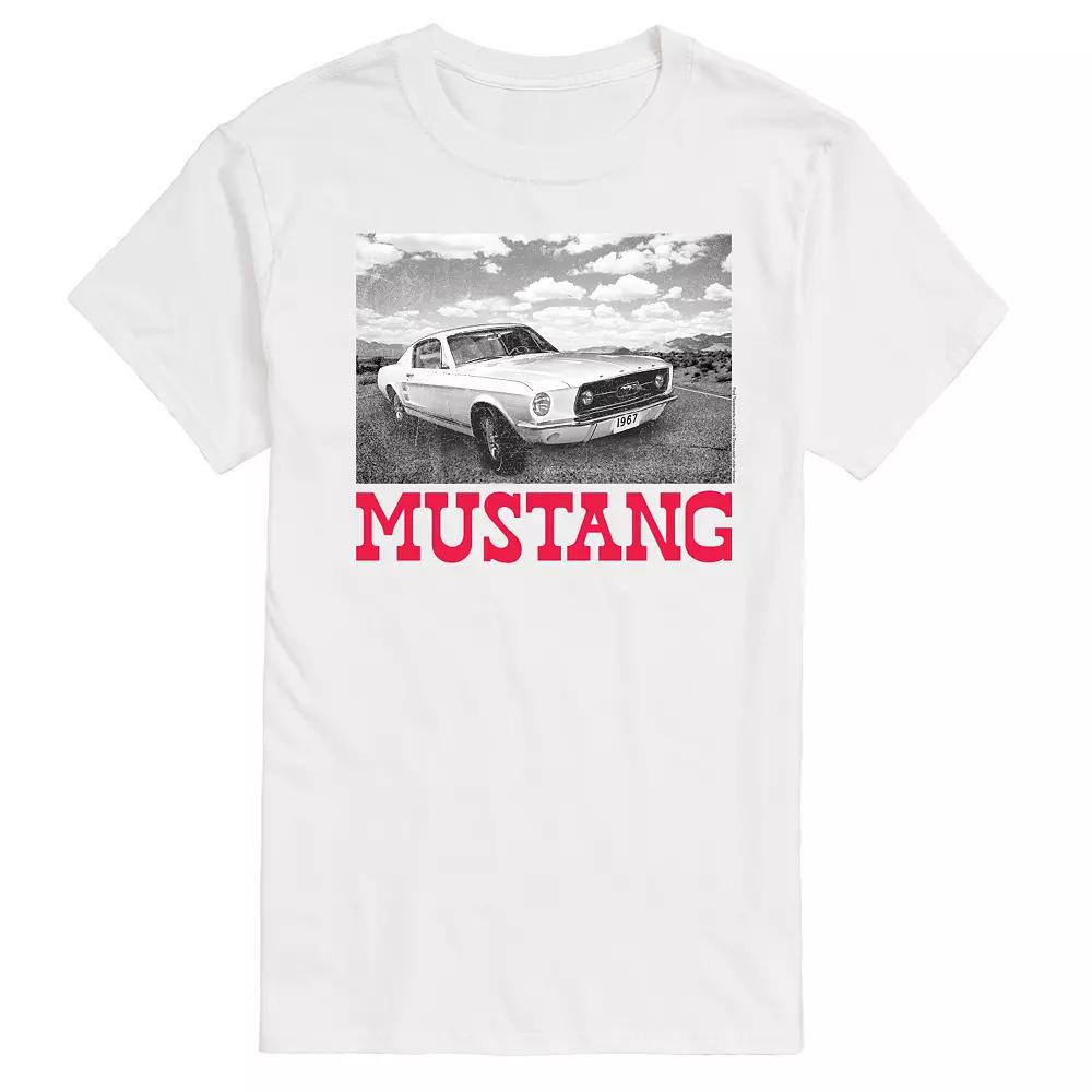 Big & Tall Ford Mustang 1967 Vintage Graphic Tee, Men's,  Product Image