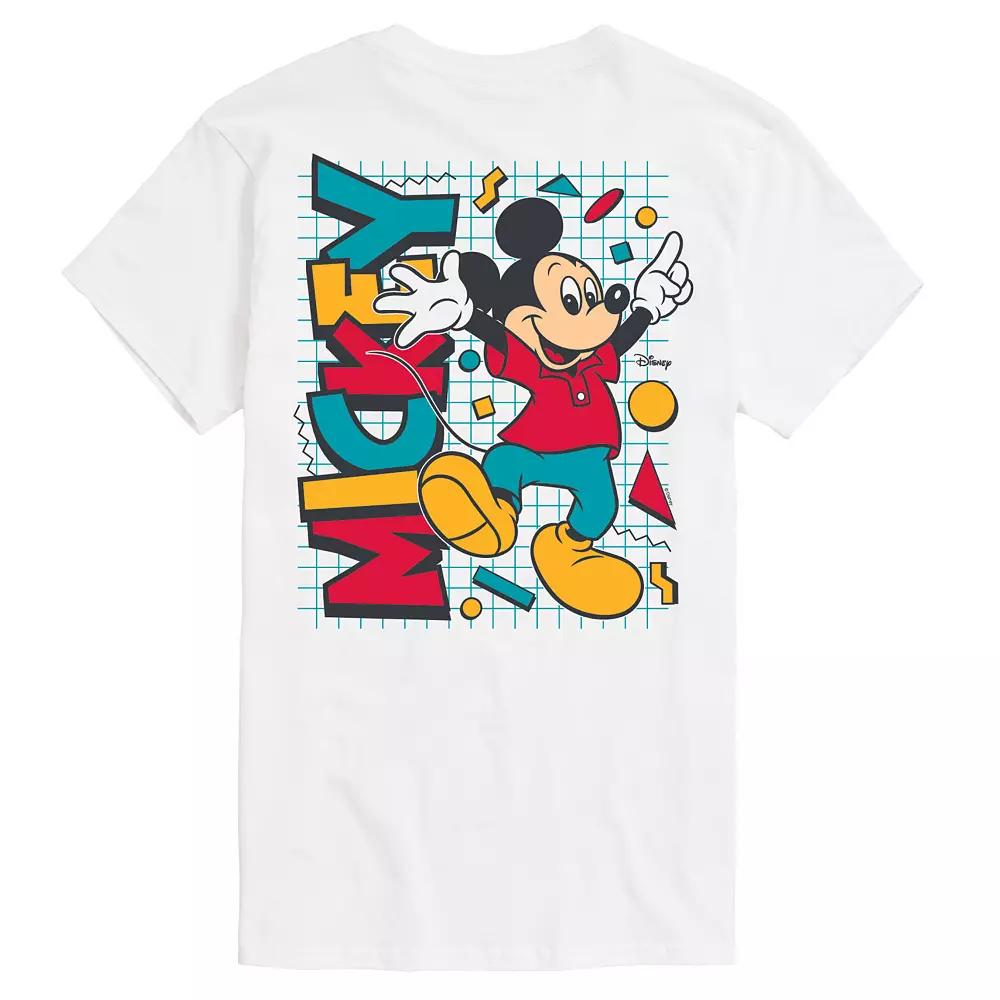 Disney's Mickey Mouse Big & Tall Funky Retro Graphic Tee, Men's,  Product Image