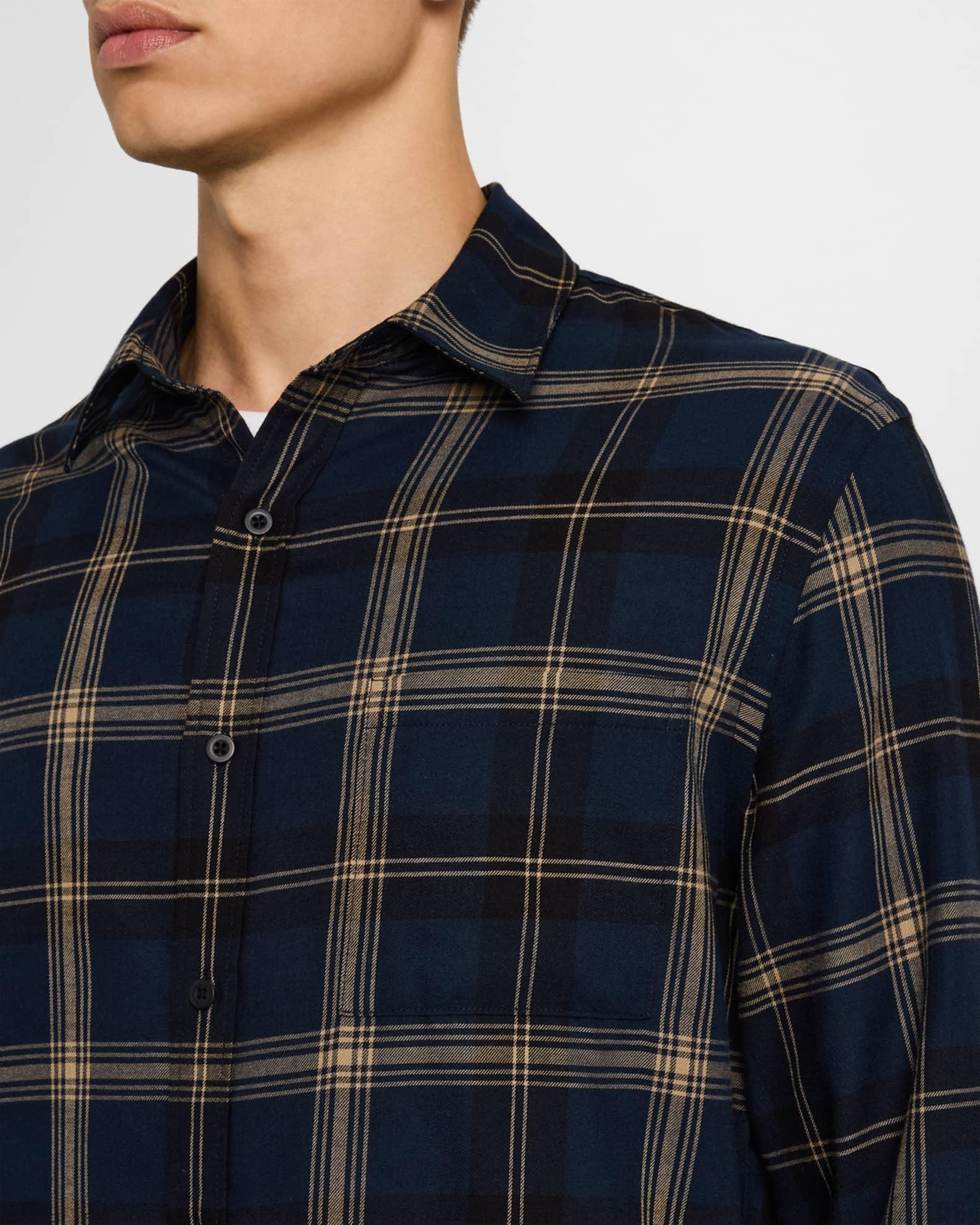 Men's Terrance Plaid Sport Shirt Product Image
