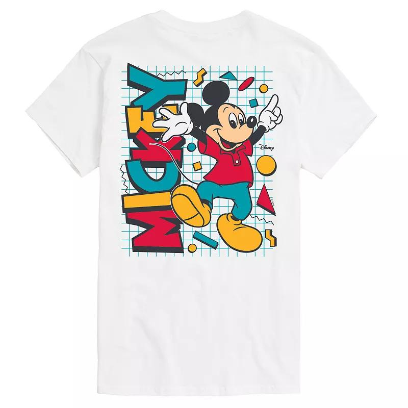 Disney's Mickey Mouse Big & Tall Funky Retro Graphic Tee, Men's,  Product Image