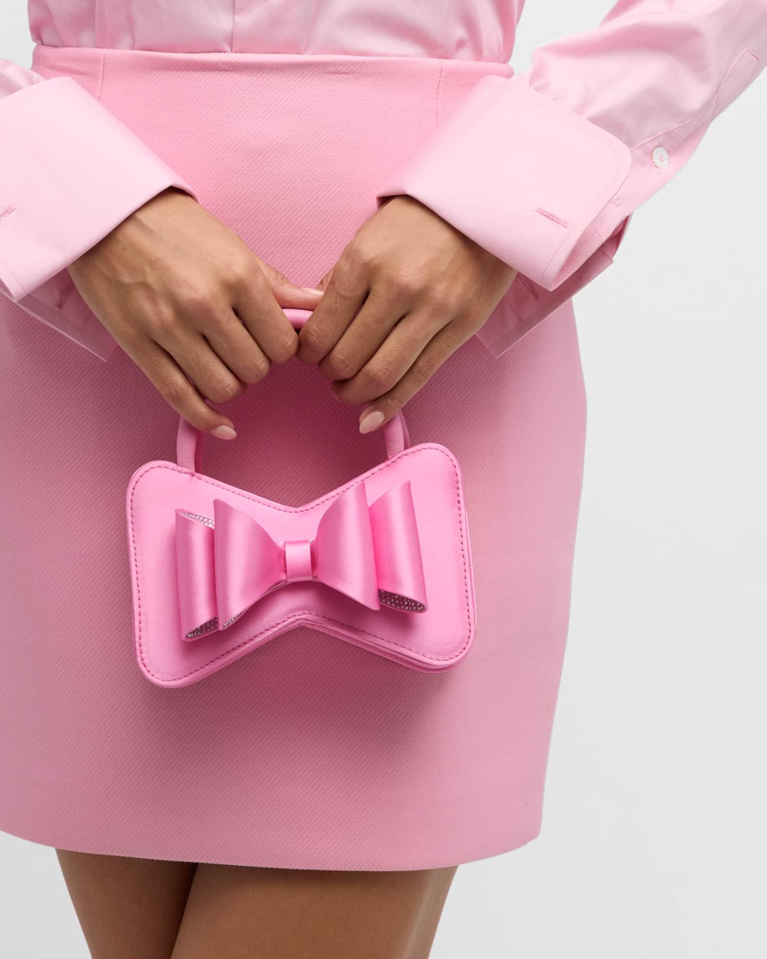 Le Cadeau Mini Bow Satin Top-Handle Bag Product Image