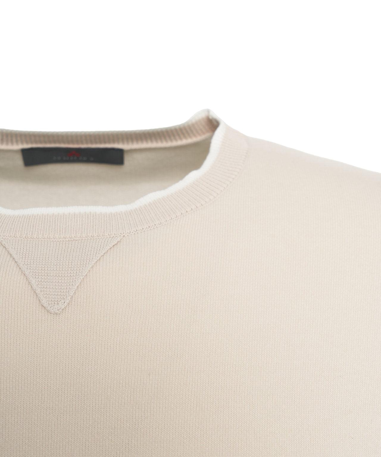 Knit cotton sweater Product Image