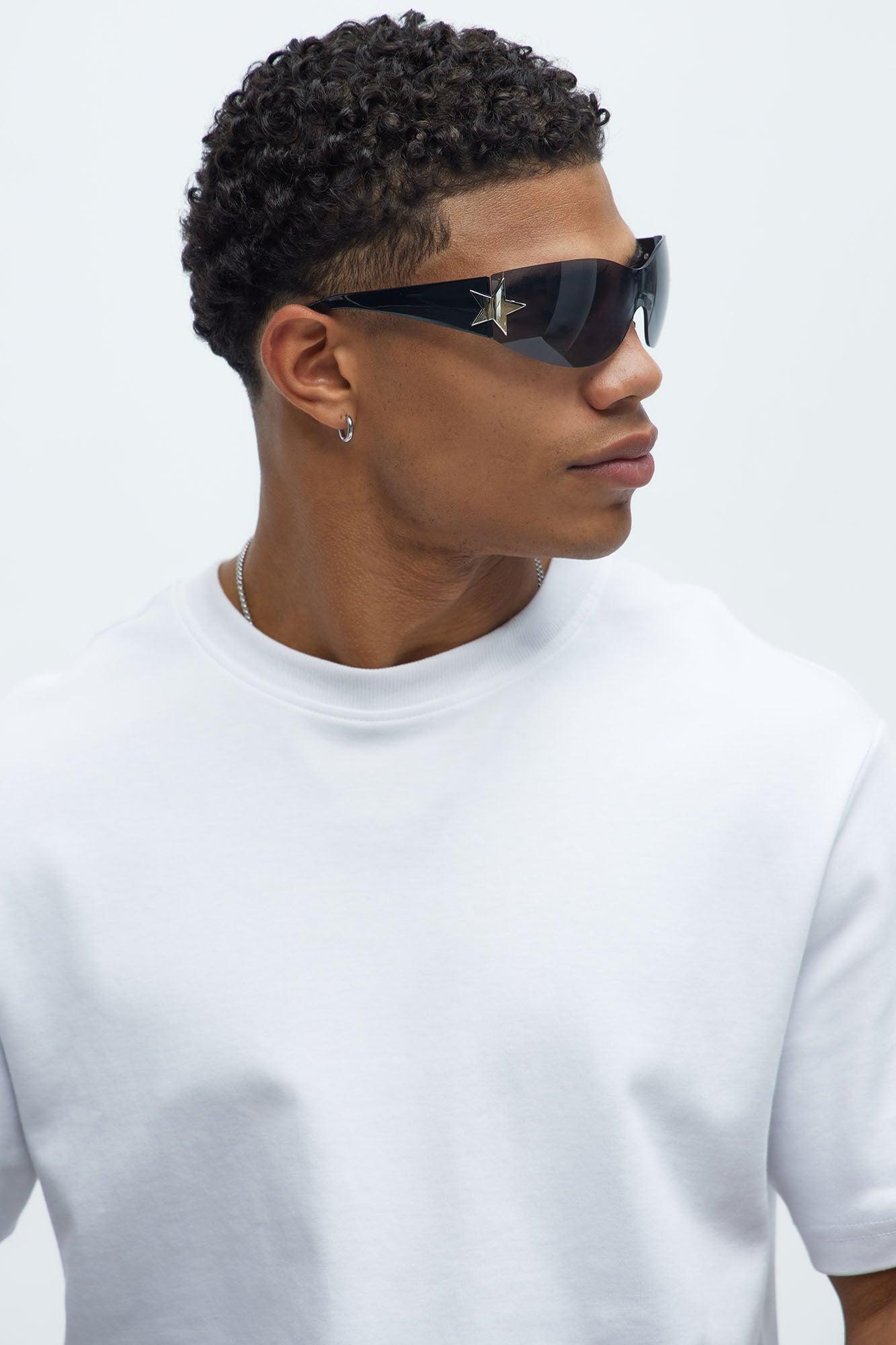 Stargazer Sunglasses - Black/Silver Product Image