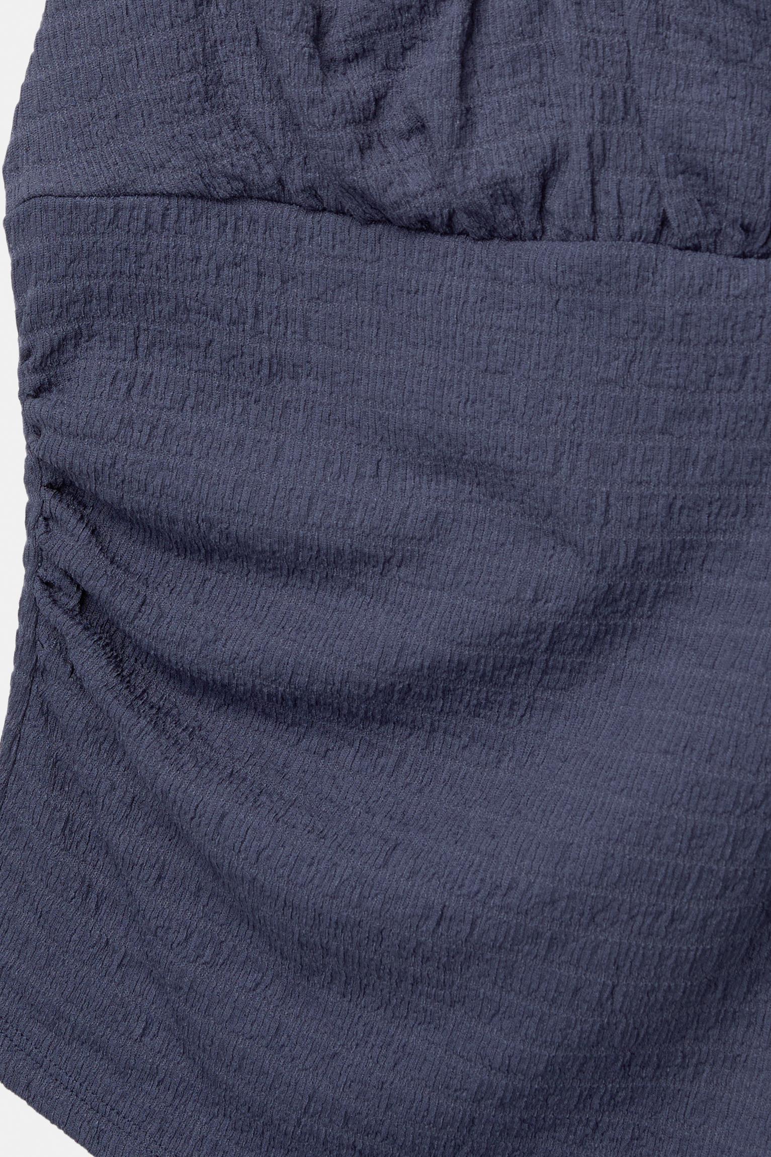 Asymmetric crepe top Product Image