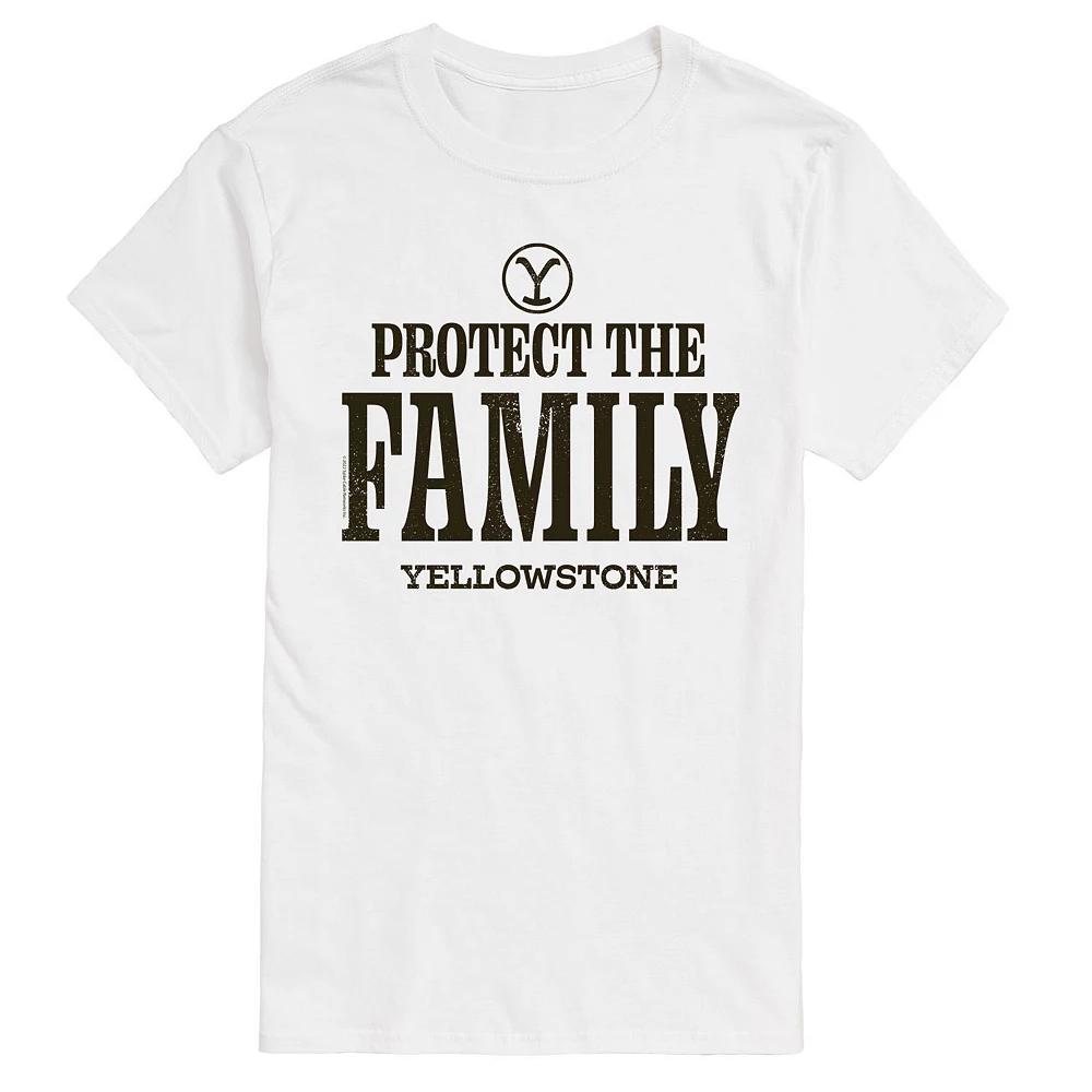 Men's Yellowstone Protect The Family Tee,  Product Image