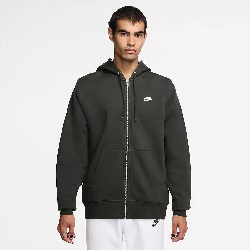 Men's Nike Club Full-Zip Fleece Hoodie,  Product Image