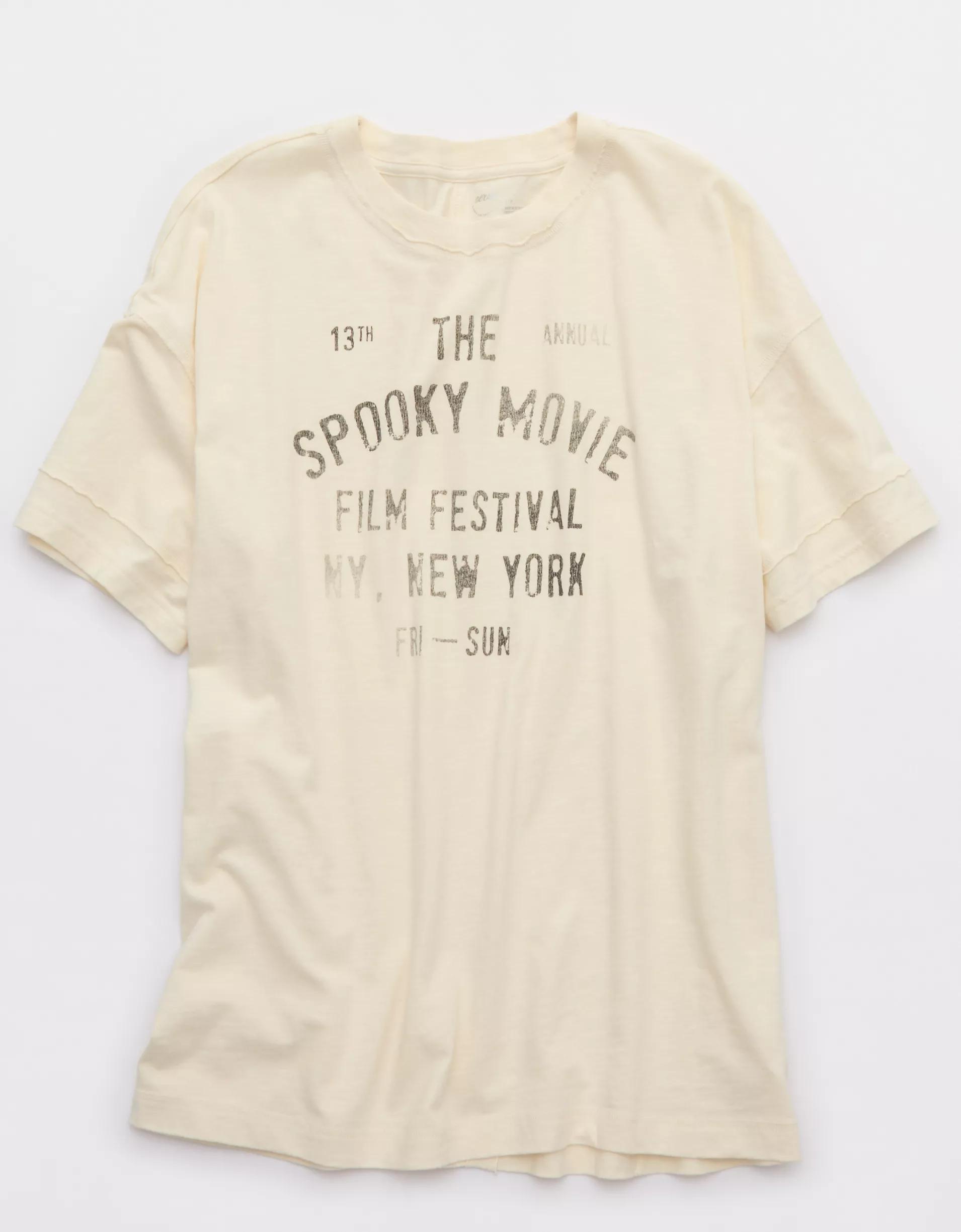 Aerie Oversized Crew Boyfriend T-Shirt Product Image