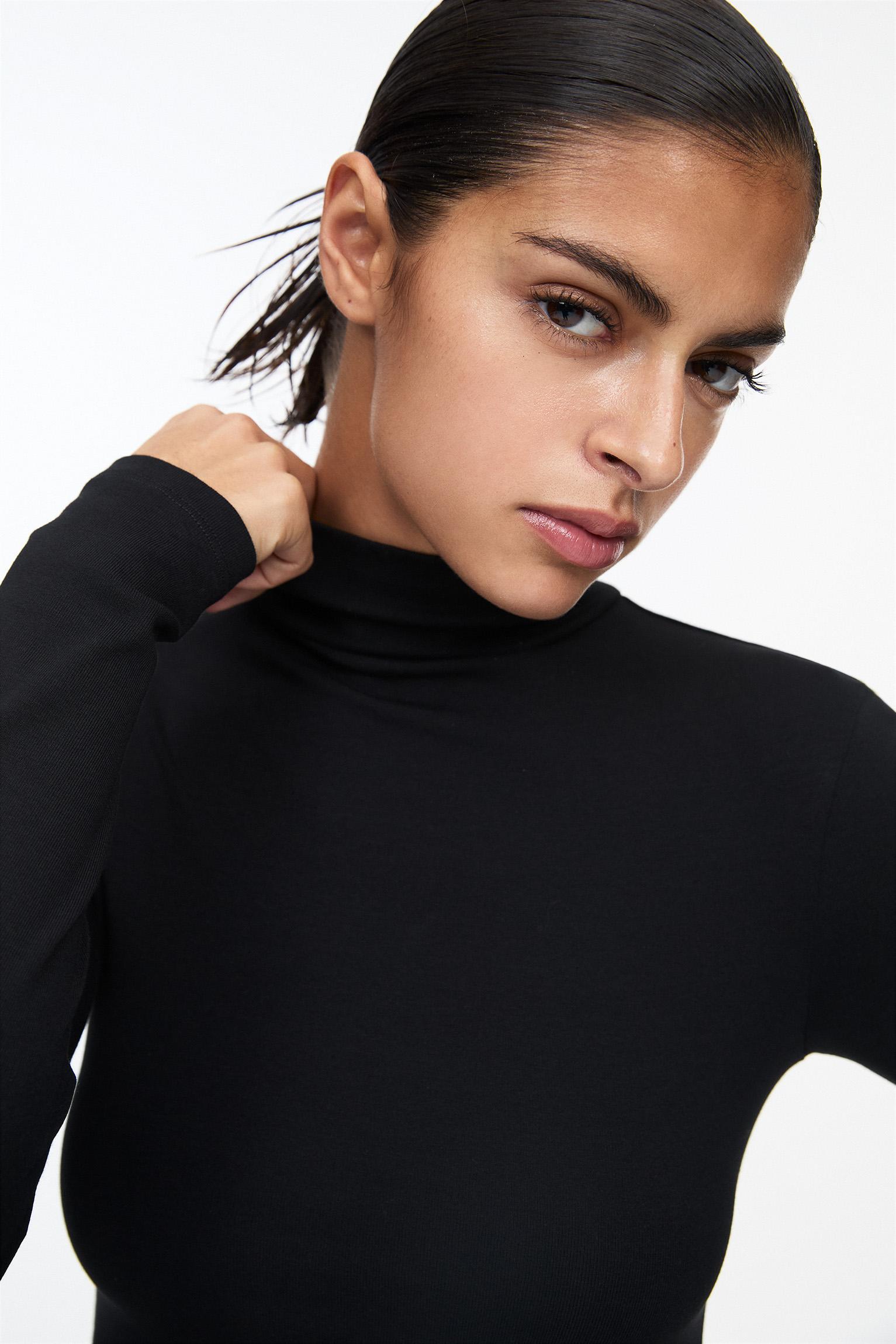 Mock neck midi dress Product Image