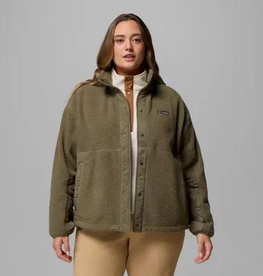 Columbia Womens Cloud Point Snap Fleece Jacket - Plus Size- Product Image