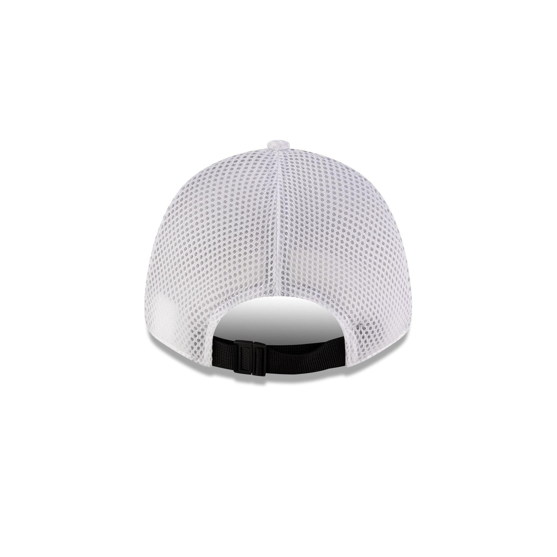 New York Yankees Air Mesh White 9FORTY Strapback Hat Male Product Image