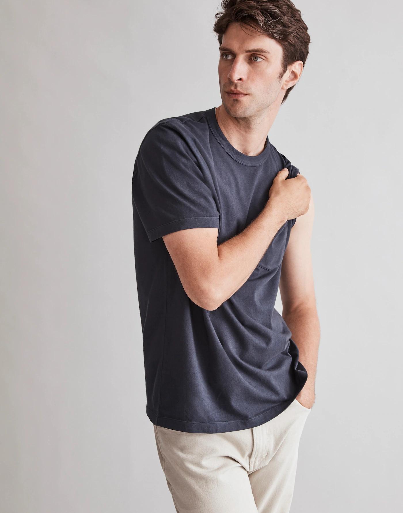 Garment-Dyed Allday Crewneck Pocket Tee Product Image