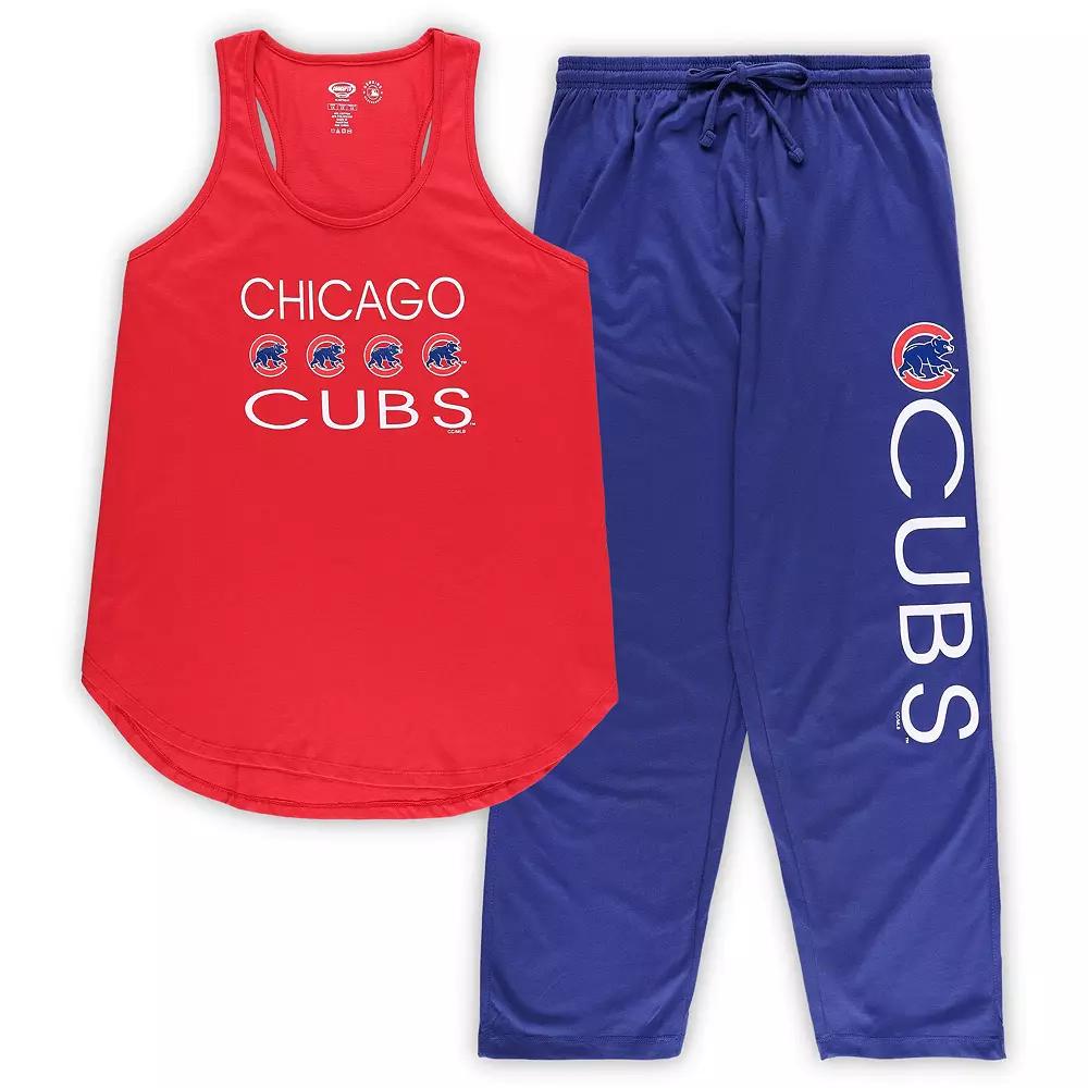 Women's Concepts Sport Red/Royal Chicago Cubs Plus  Product Image