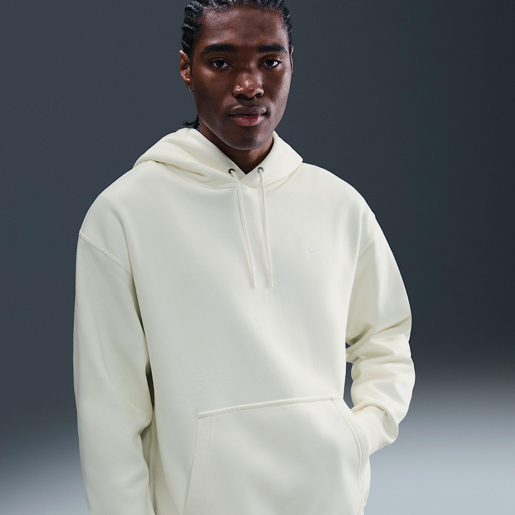 Nike Mens Solo Swoosh Pullover Hoodie | HV0891-133 Product Image