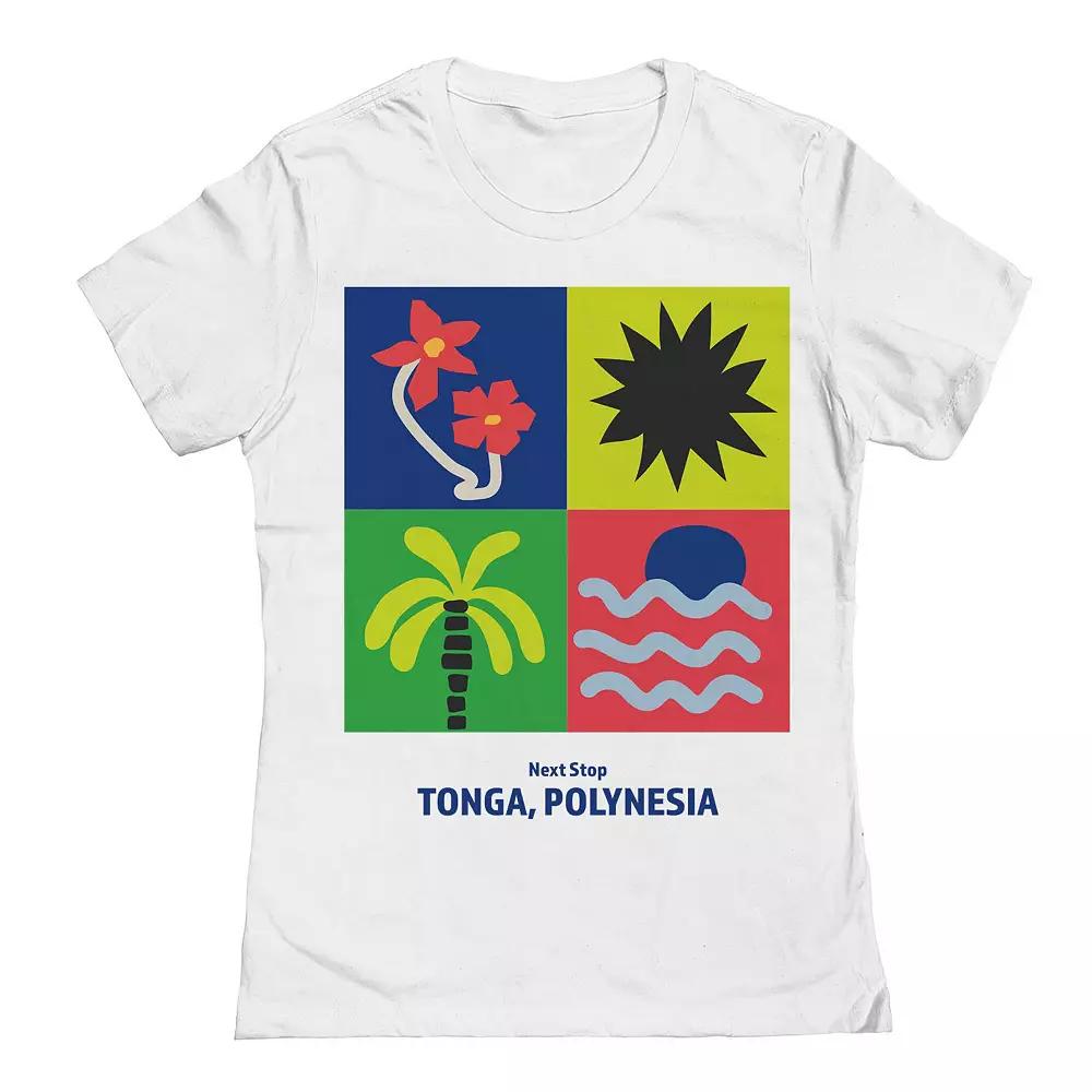 Junior's Tonga Graphic Tee, Women's,  Product Image