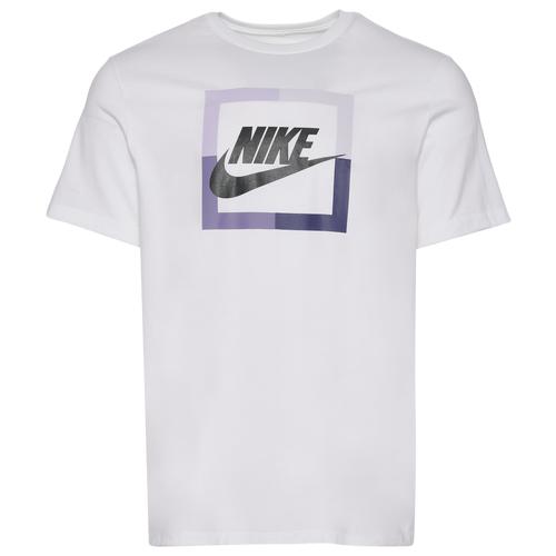 Nike Mens Nike Futura Block T-Shirt - Mens Old Royal/Grey Product Image