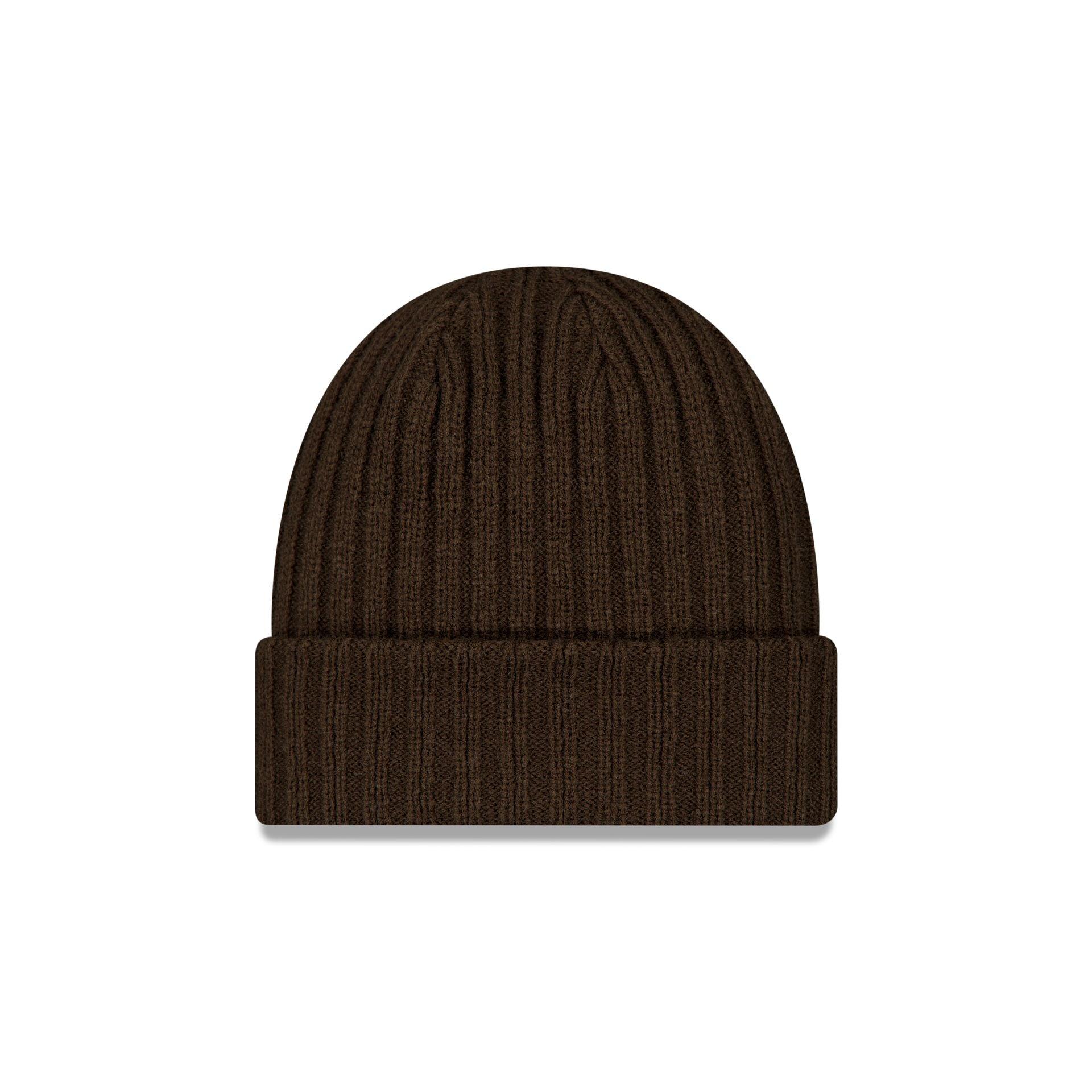 Alpha Industries x New Era Brown Cuff Knit Hat Male Product Image