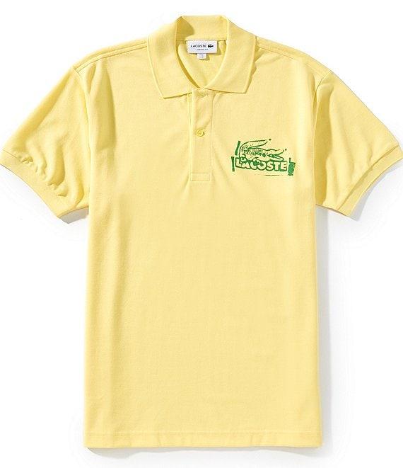 Lacoste Stamp Graphic Short Sleeve Polo Shirt Product Image